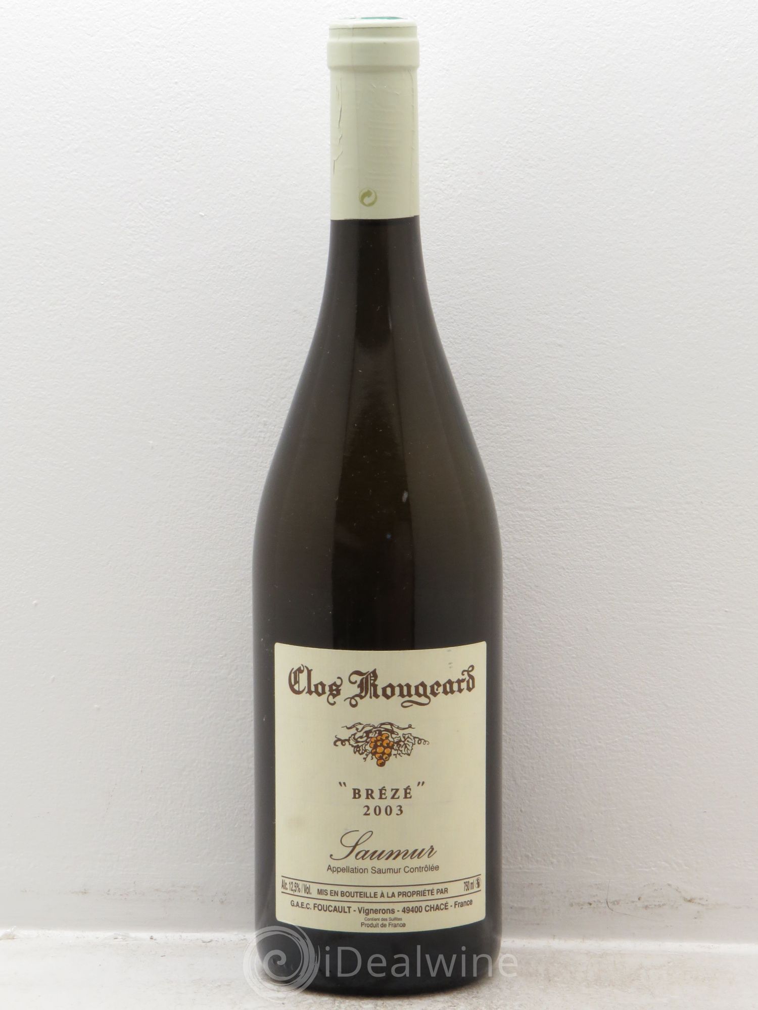 Saumur Brézé Clos Rougeard 2003 - Lot de 1 bouteille - 0