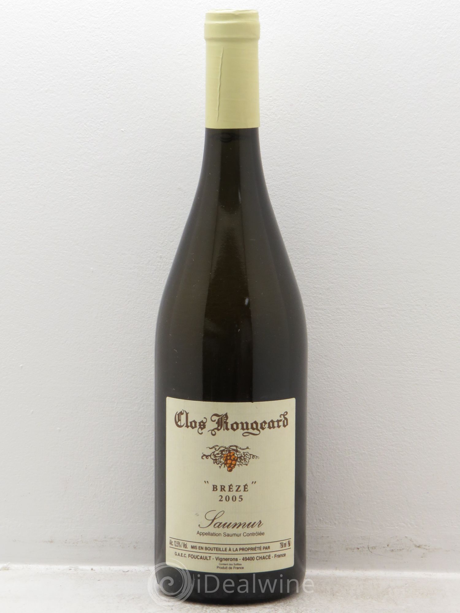 Saumur Brézé Clos Rougeard 2005 - Lot de 1 bouteille - 0