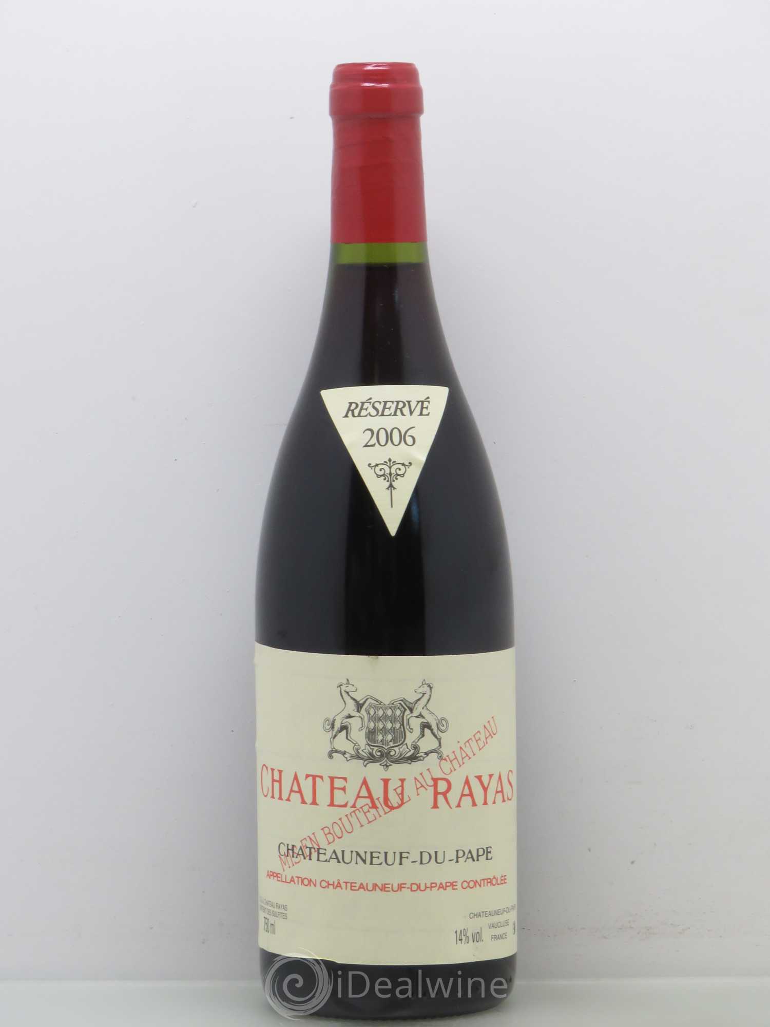 Châteauneuf-du-Pape Château Rayas Emmanuel Reynaud 2006 - Lot de 1 bouteille - 0