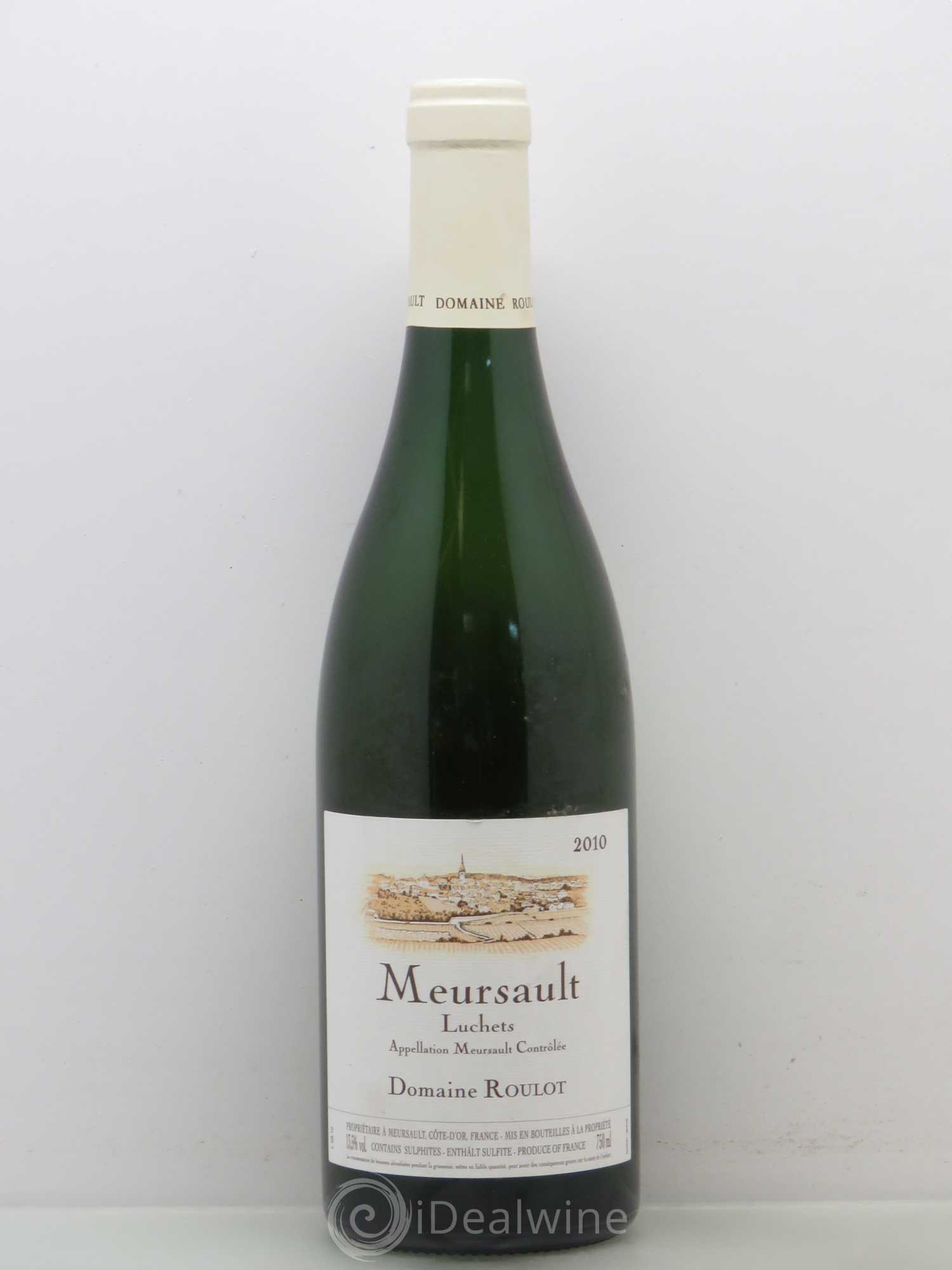 Meursault Luchets Roulot (Domaine) 2010 - Posten von 1 Flasche - 0