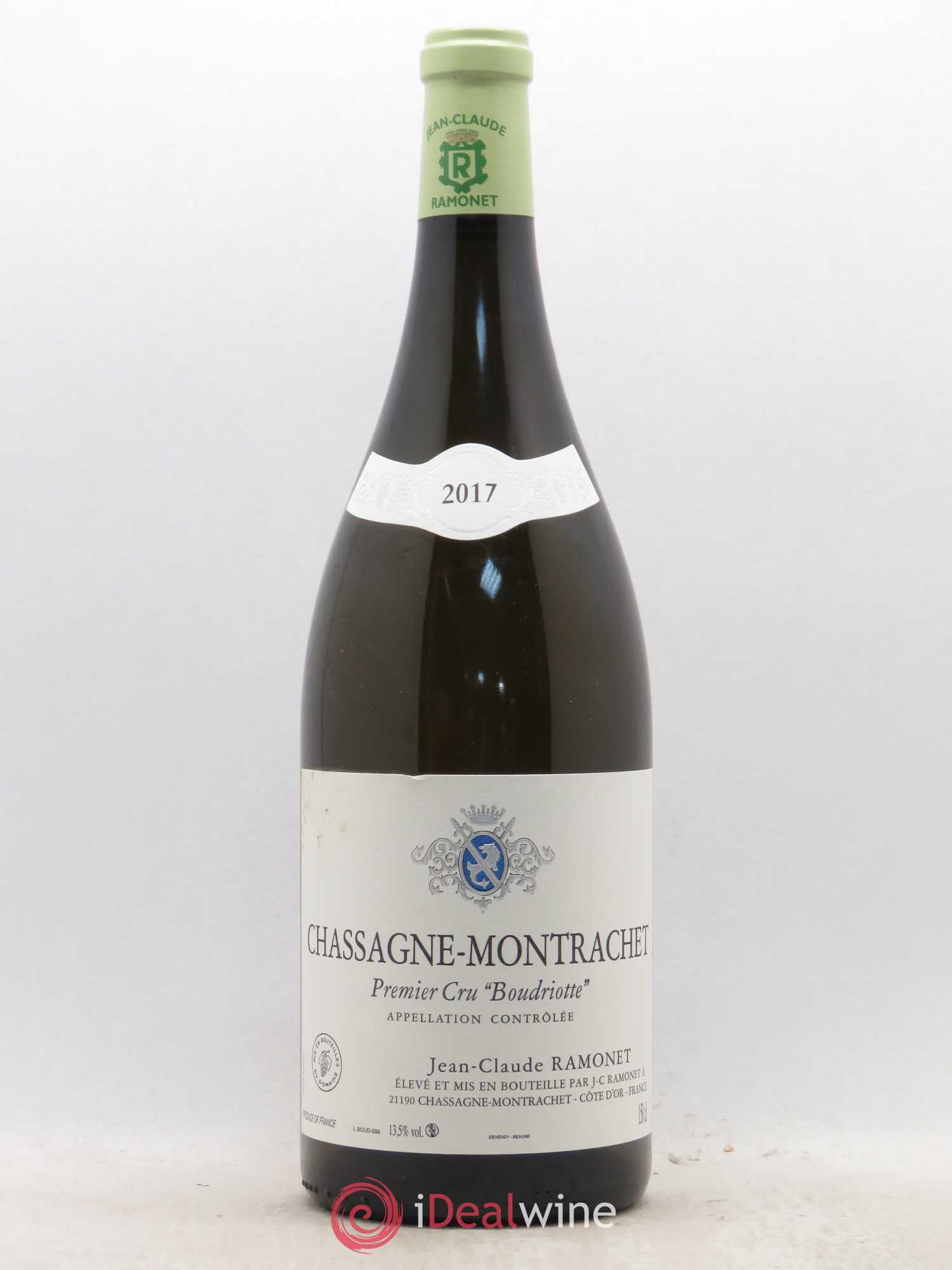 Chassagne-Montrachet 1er Cru Boudriotte Ramonet (Domaine) 2017 - Lot de 1 magnum - 0