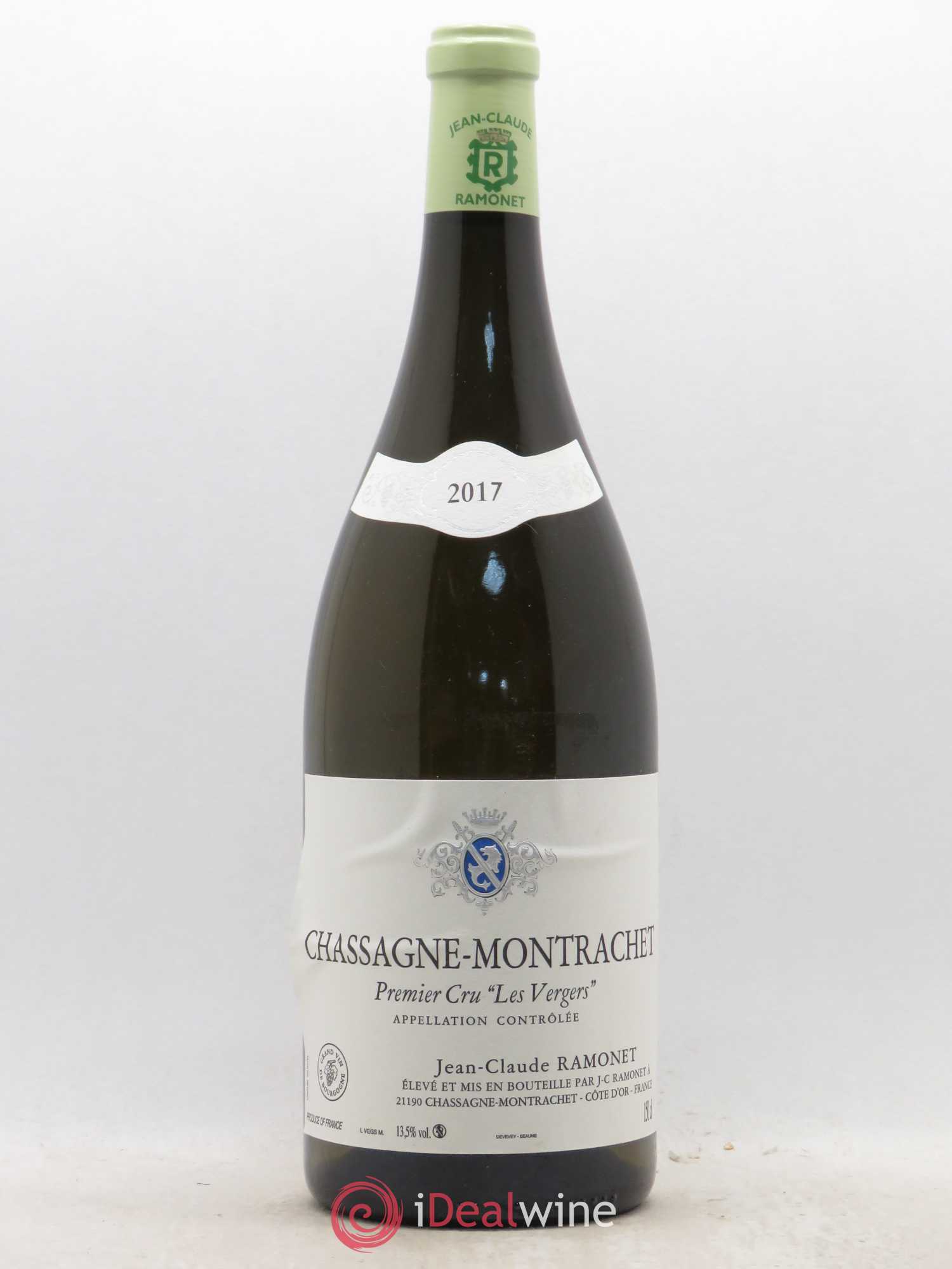Chassagne-Montrachet 1er Cru Les Vergers Ramonet (Domaine) 2017 - Lot de 1 magnum - 0