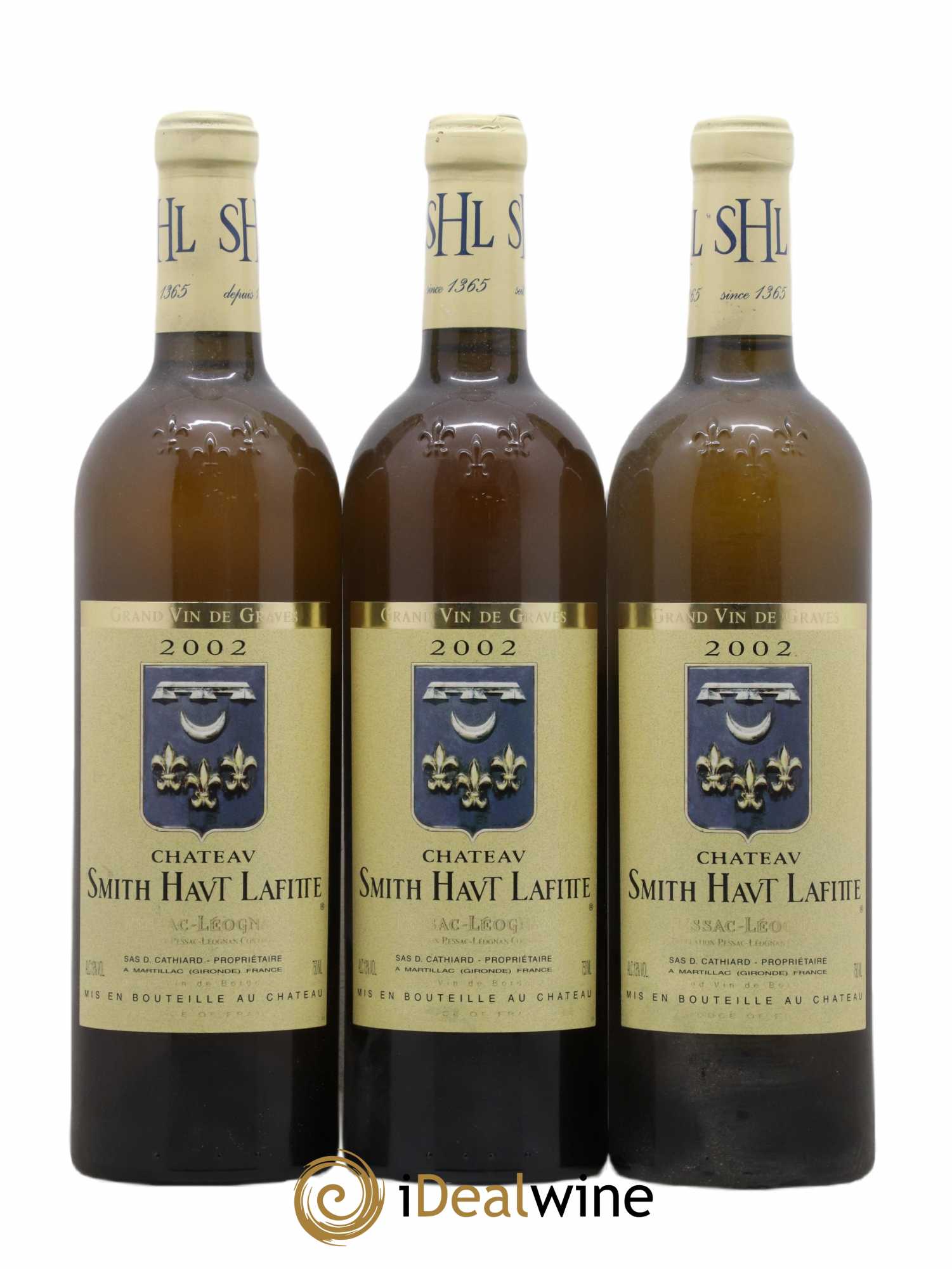 Château Smith Haut Lafitte (sans prix de réserve) 2002 - Lot de 3 bouteilles - 0