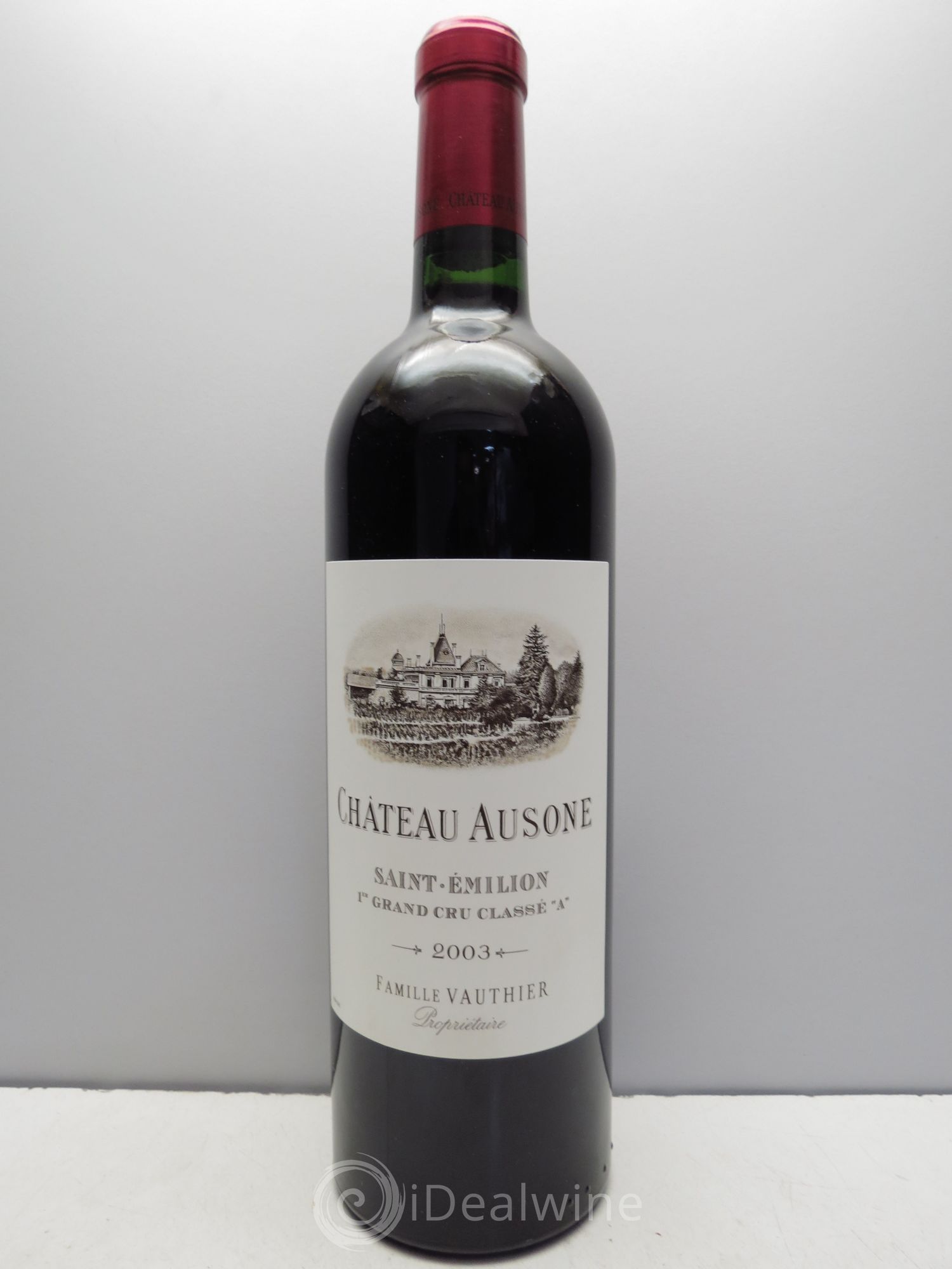 Château Ausone 1er Grand Cru Classé A 2003 - Lot de 1 bouteille - 0
