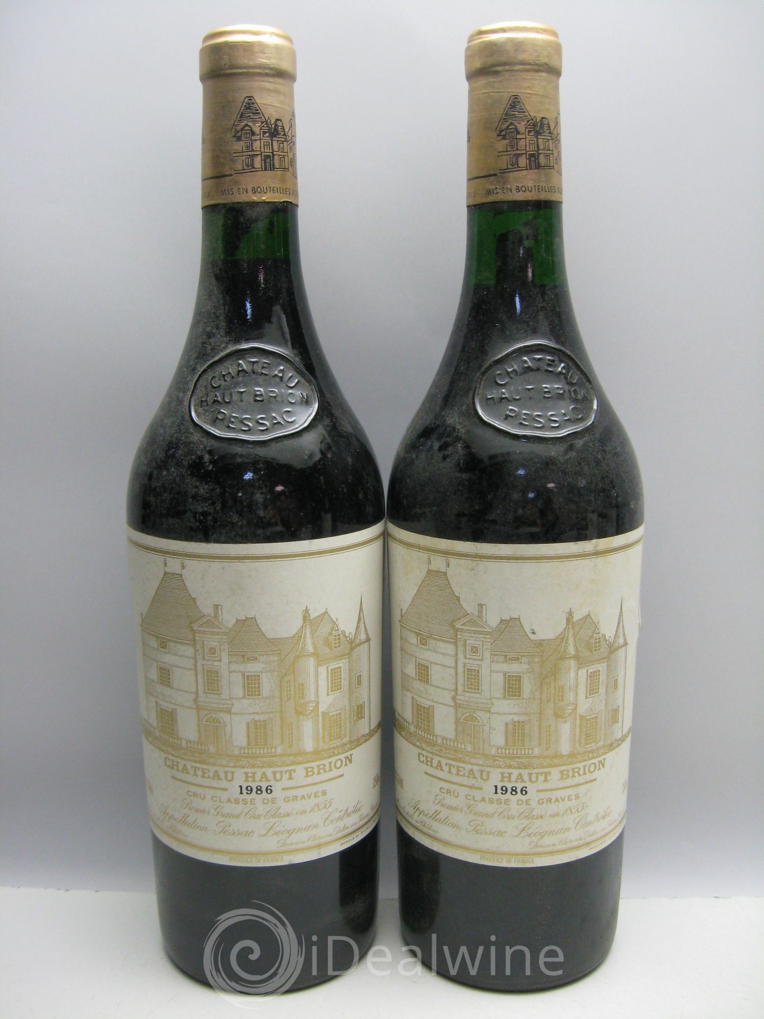 Château Haut Brion 1er Grand Cru Classé 1986 - Lot de 6 bouteilles - 1