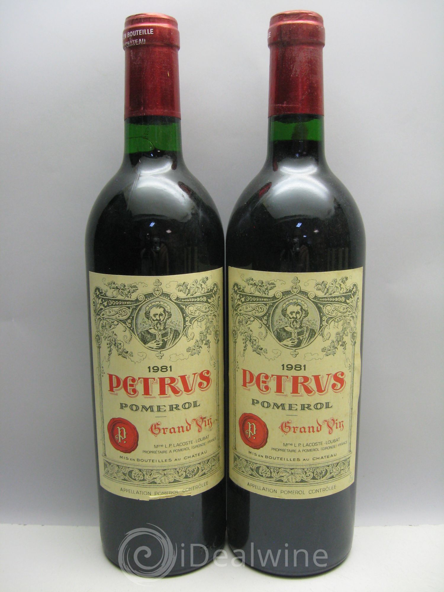 Petrus 1981 - Lot de 6 bouteilles - 0