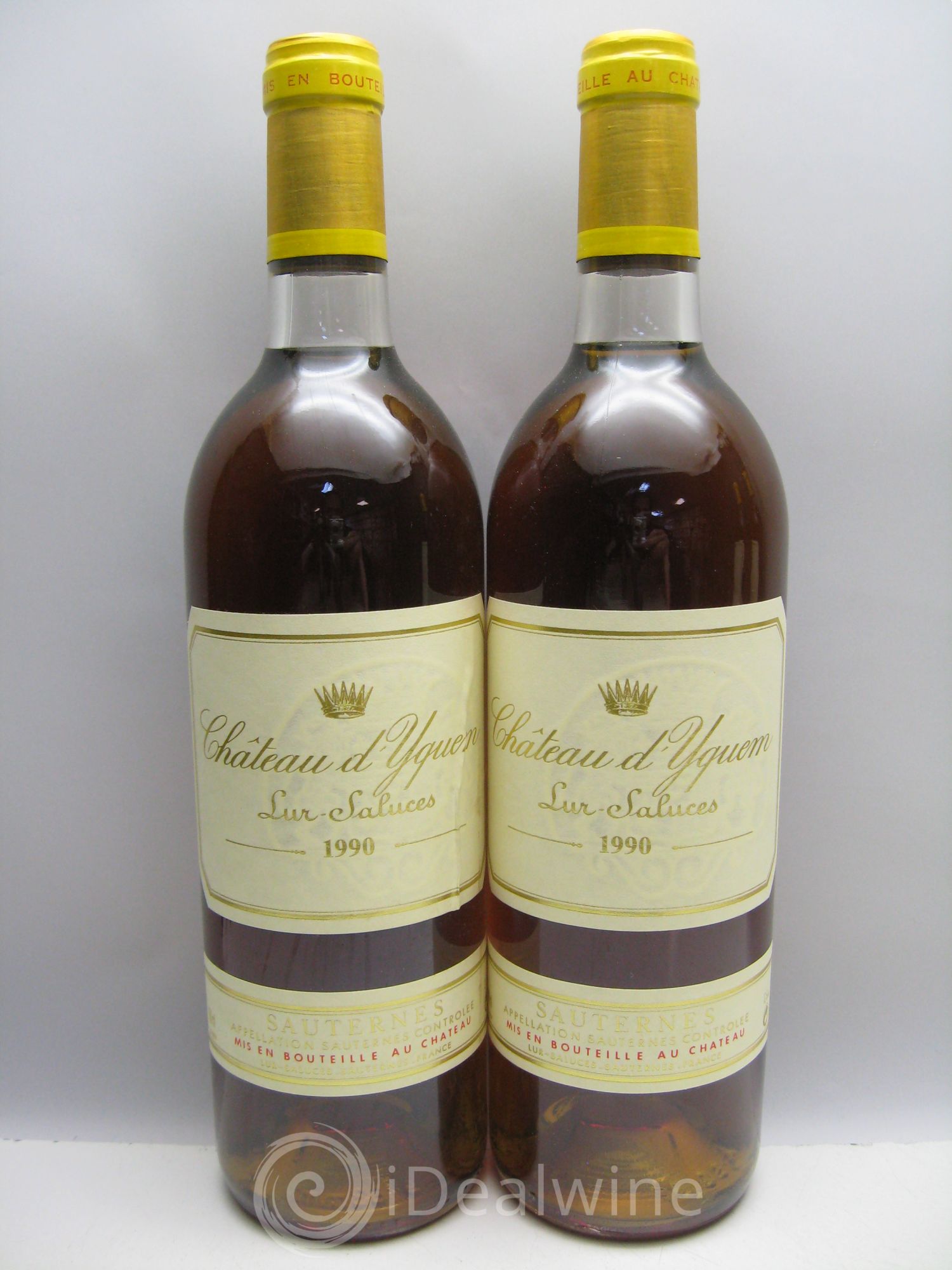 Château d' Yquem 1er Cru Classé Supérieur 1990 - Lotto di 6 bottiglie - 1