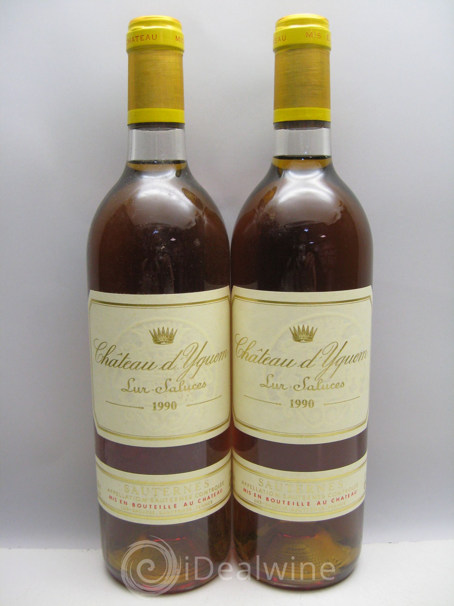 Château d' Yquem 1er Cru Classé Supérieur 1990 - Lotto di 6 bottiglie - 2
