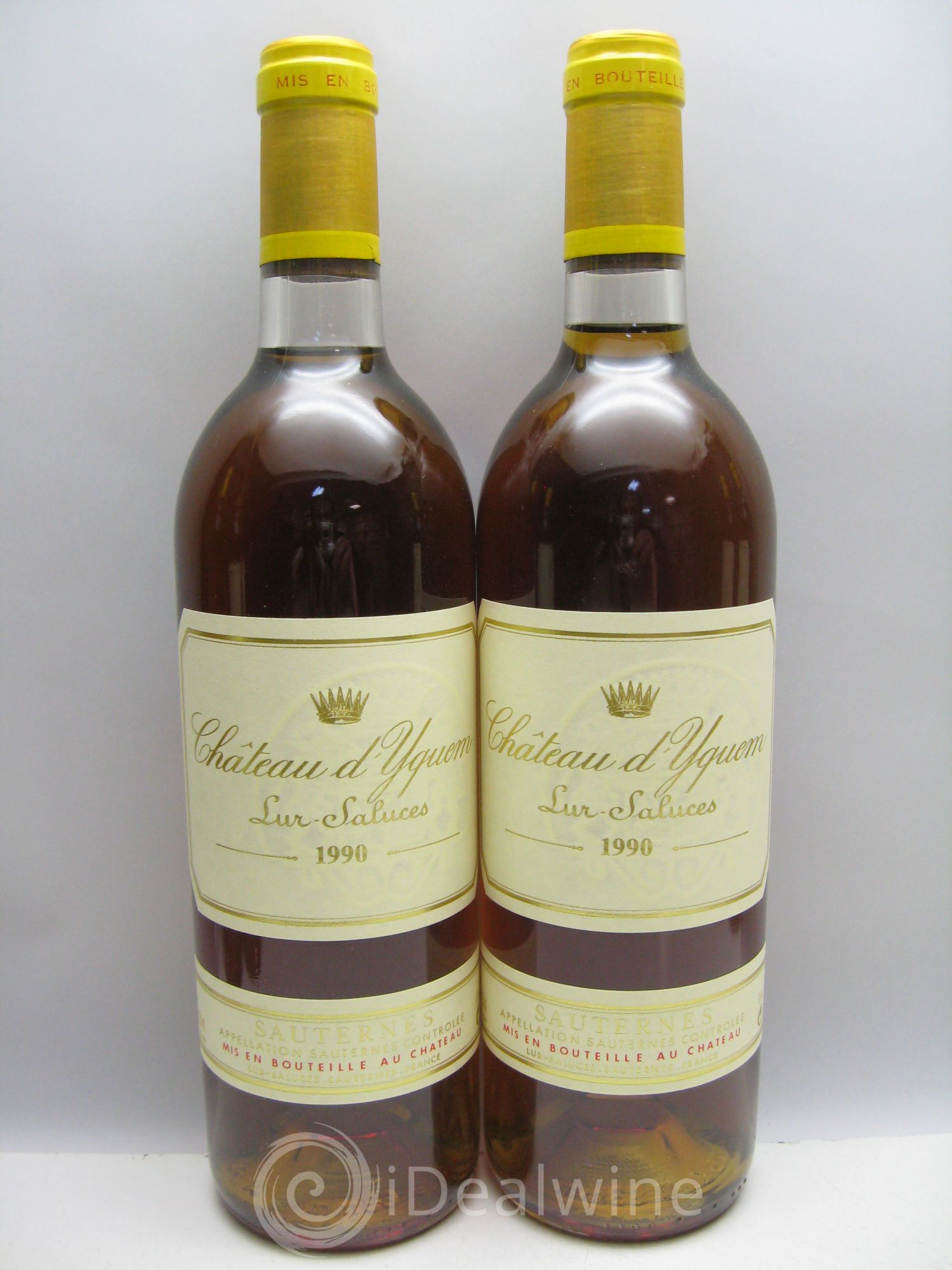 Château d' Yquem 1er Cru Classé Supérieur 1990 - Lotto di 6 bottiglie - 1