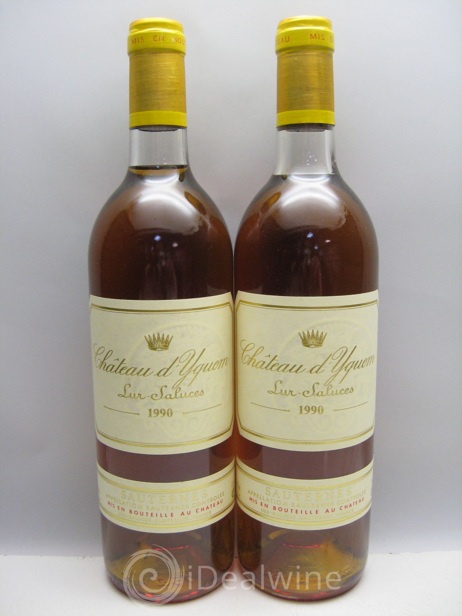 Château d' Yquem 1er Cru Classé Supérieur 1990 - Lotto di 6 bottiglie - 2