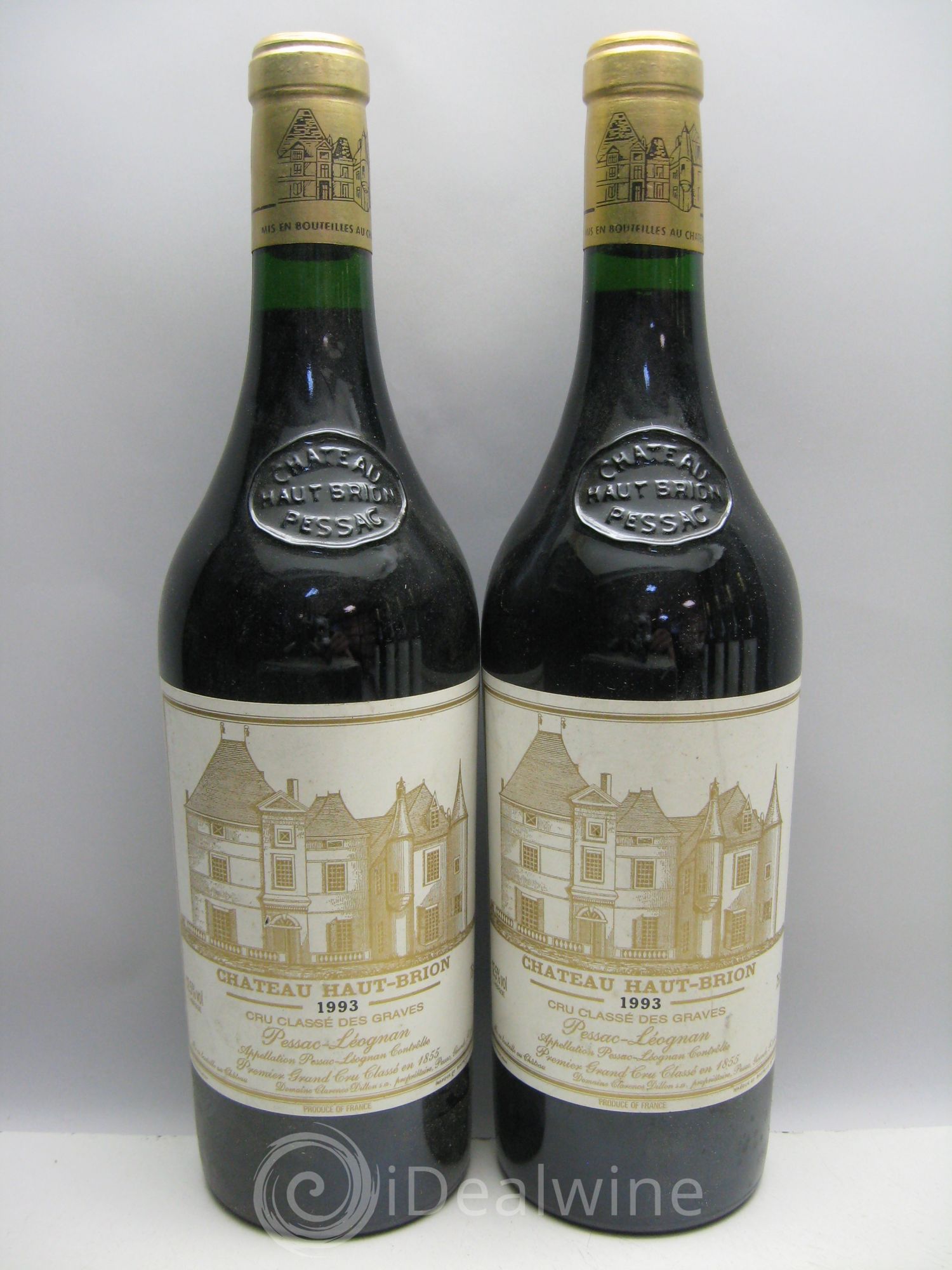 Château Haut Brion 1er Grand Cru Classé 1993 - Lot de 6 bouteilles - 0