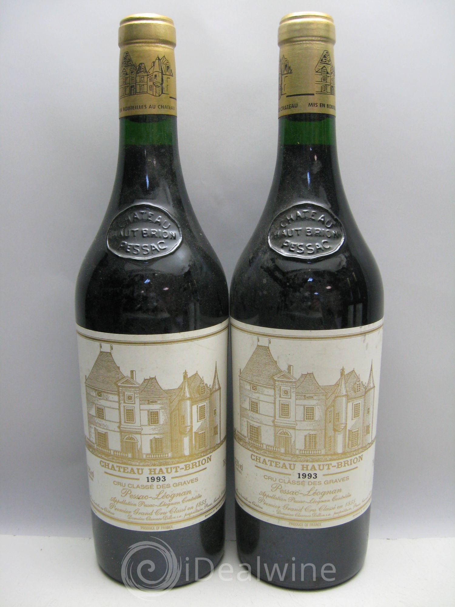 Château Haut Brion 1er Grand Cru Classé 1993 - Lot de 6 bouteilles - 1