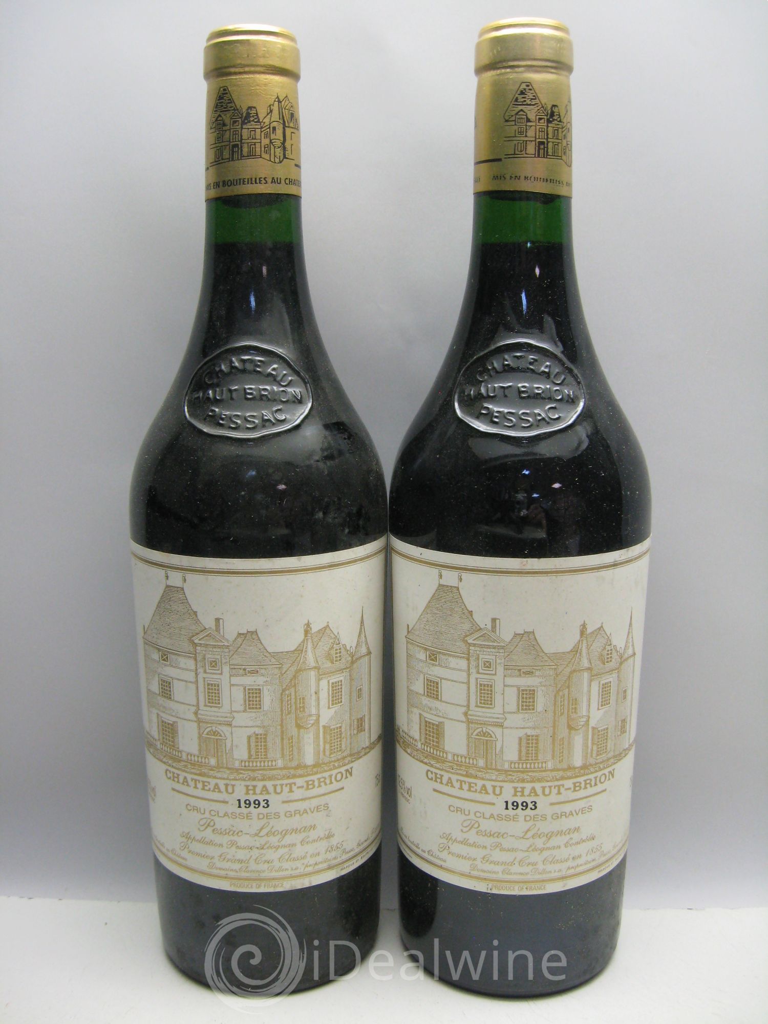 Château Haut Brion 1er Grand Cru Classé 1993 - Lot de 6 bouteilles - 2
