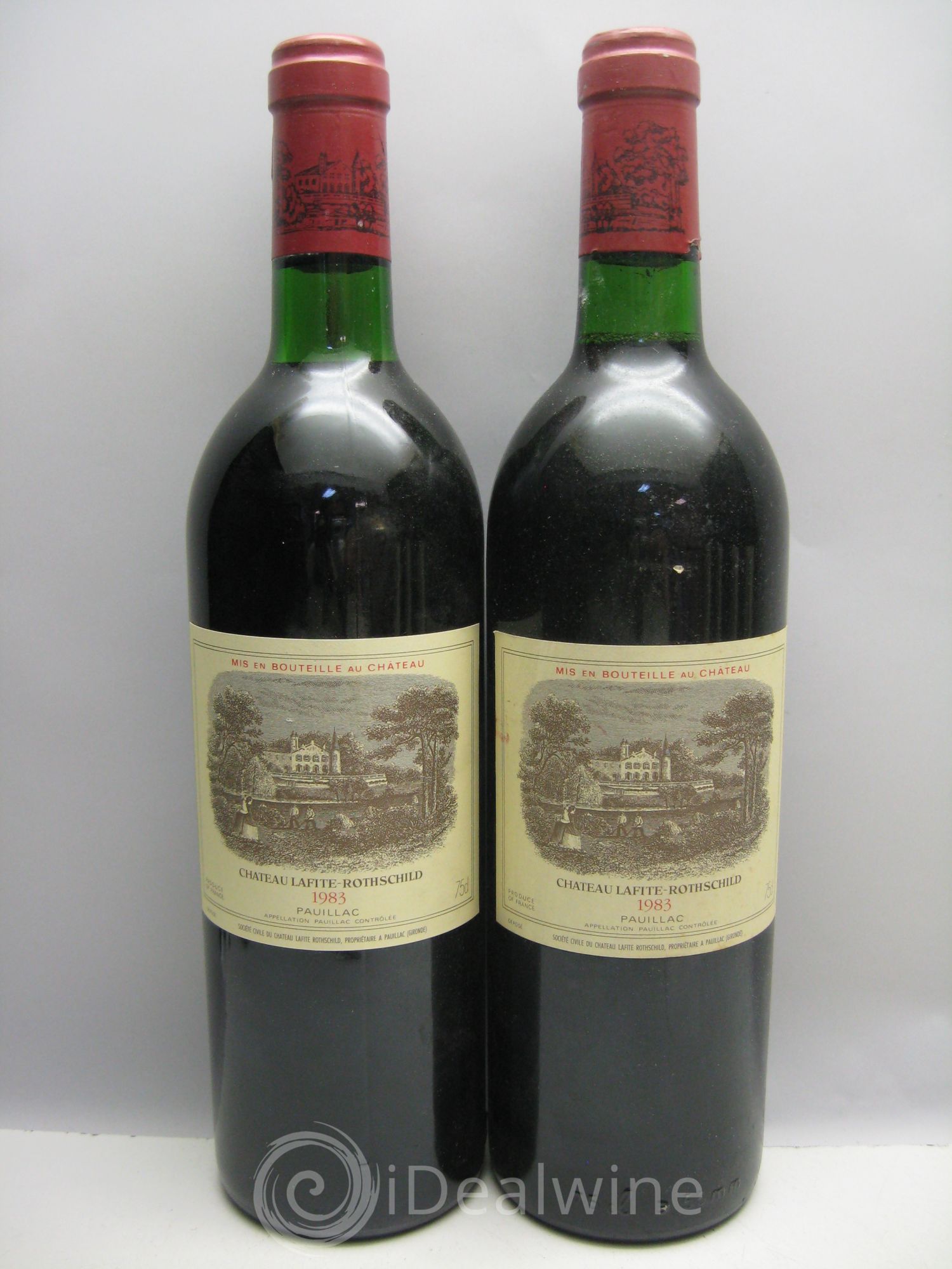 Château Lafite Rothschild 1er Grand Cru Classé 1983 - Lot de 6 bouteilles - 0