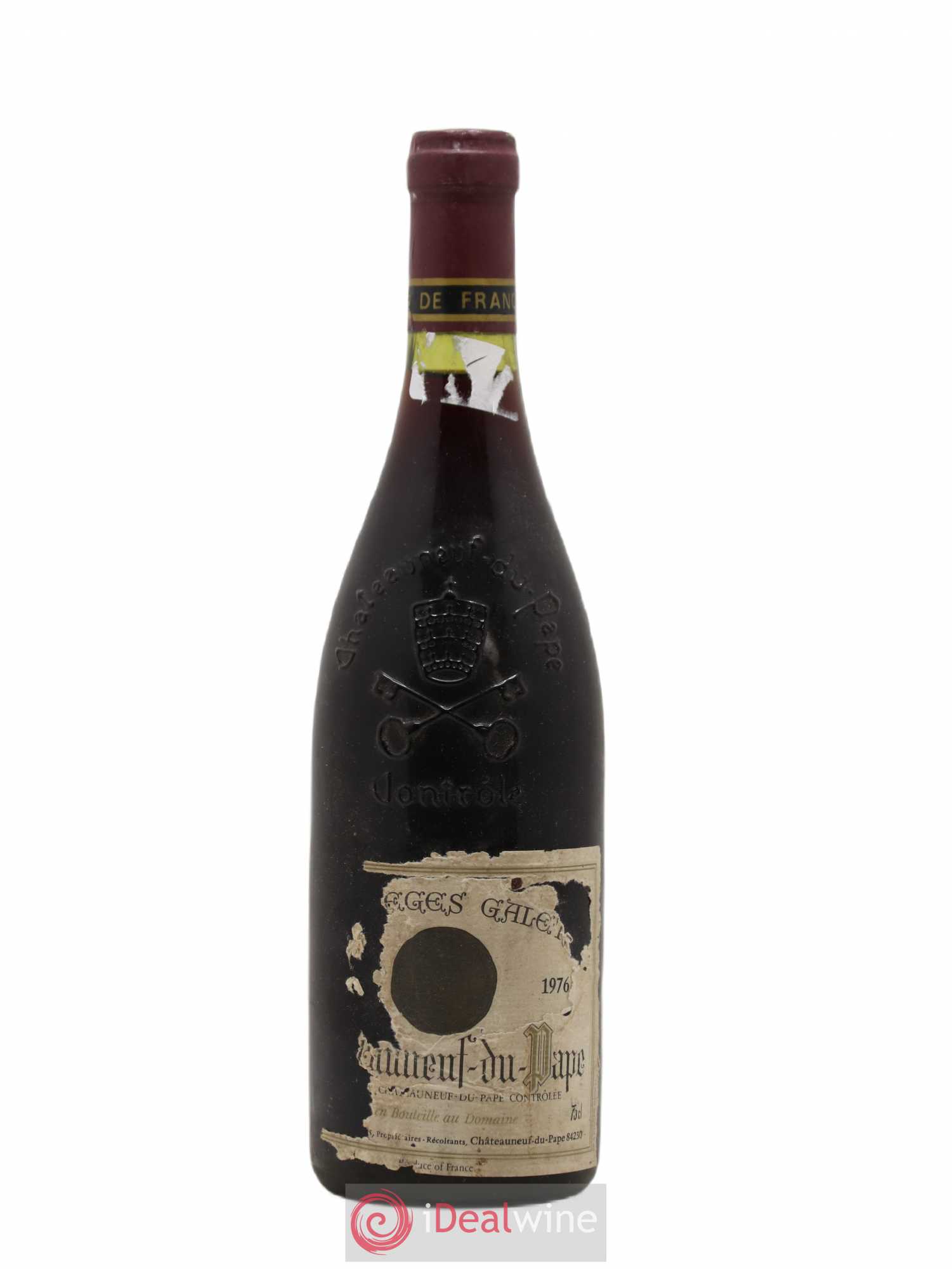 Châteauneuf-du-Pape 1976 - Posten von 1 Flasche - 0