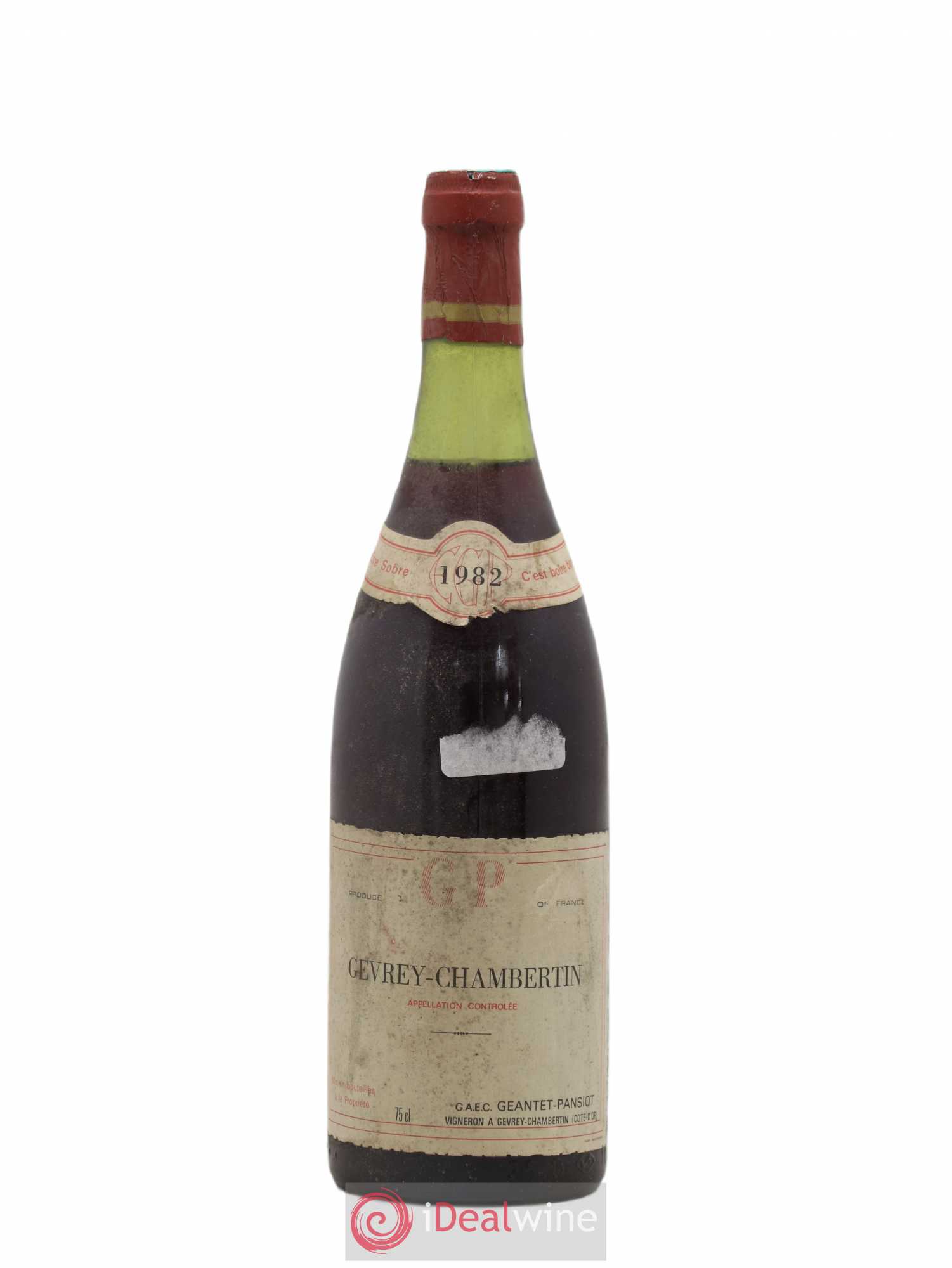 Gevrey-Chambertin Geantet-Pansiot 1982 - Lot de 1 bouteille - 0