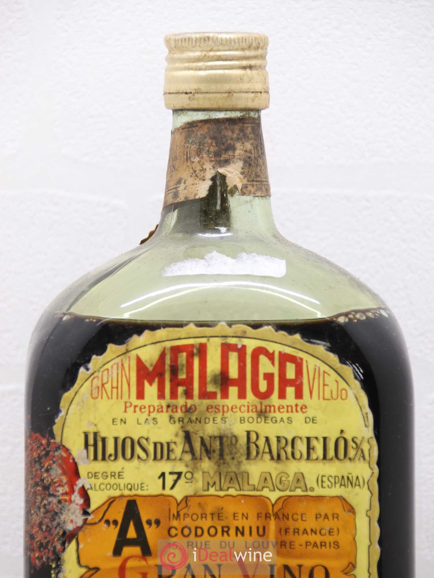 Malaga Bacarles Ancien (no reserve) 1l - Lot of 1 bottle - 2