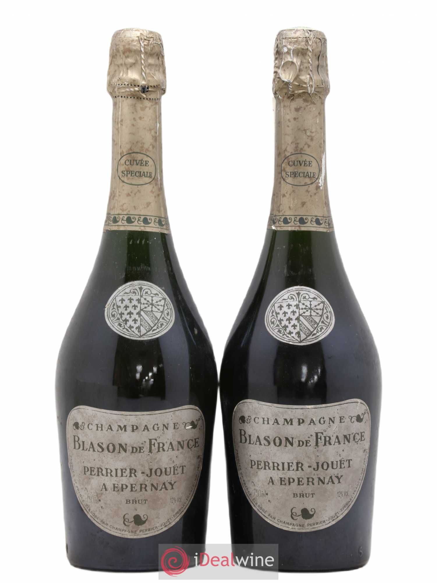 Champagne Blason de France Perrier-Jouët Cuvée Spéciale - Posten von 2 Flaschen - 0