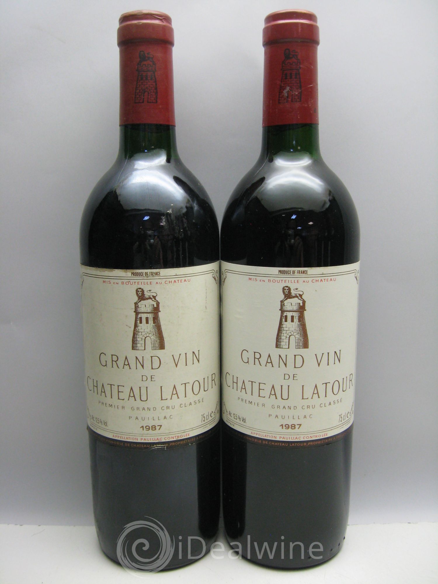 Château Latour 1er Grand Cru Classé 1987 - Lot de 12 bouteilles - 1