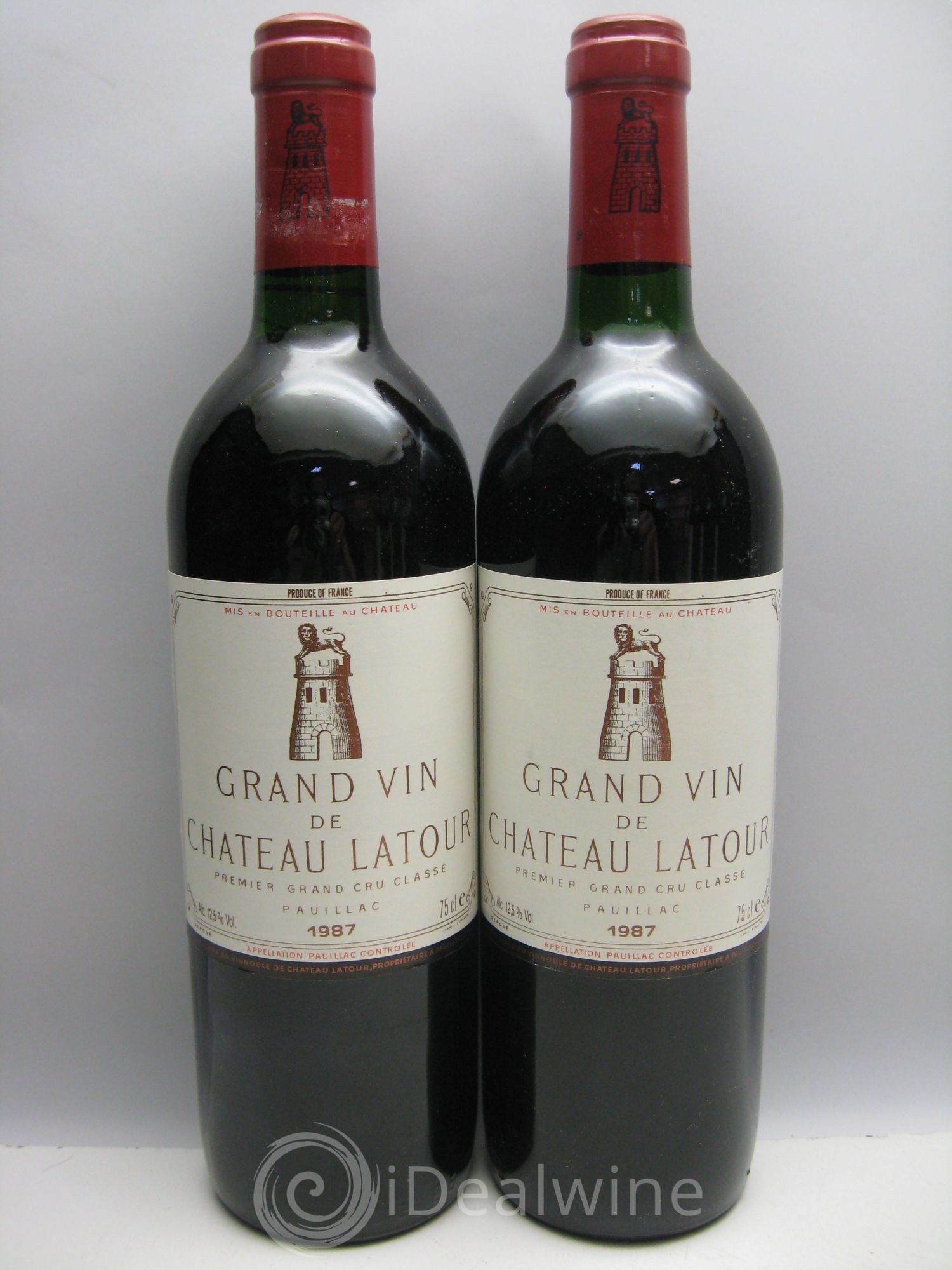 Château Latour 1er Grand Cru Classé 1987 - Lot de 12 bouteilles - 2