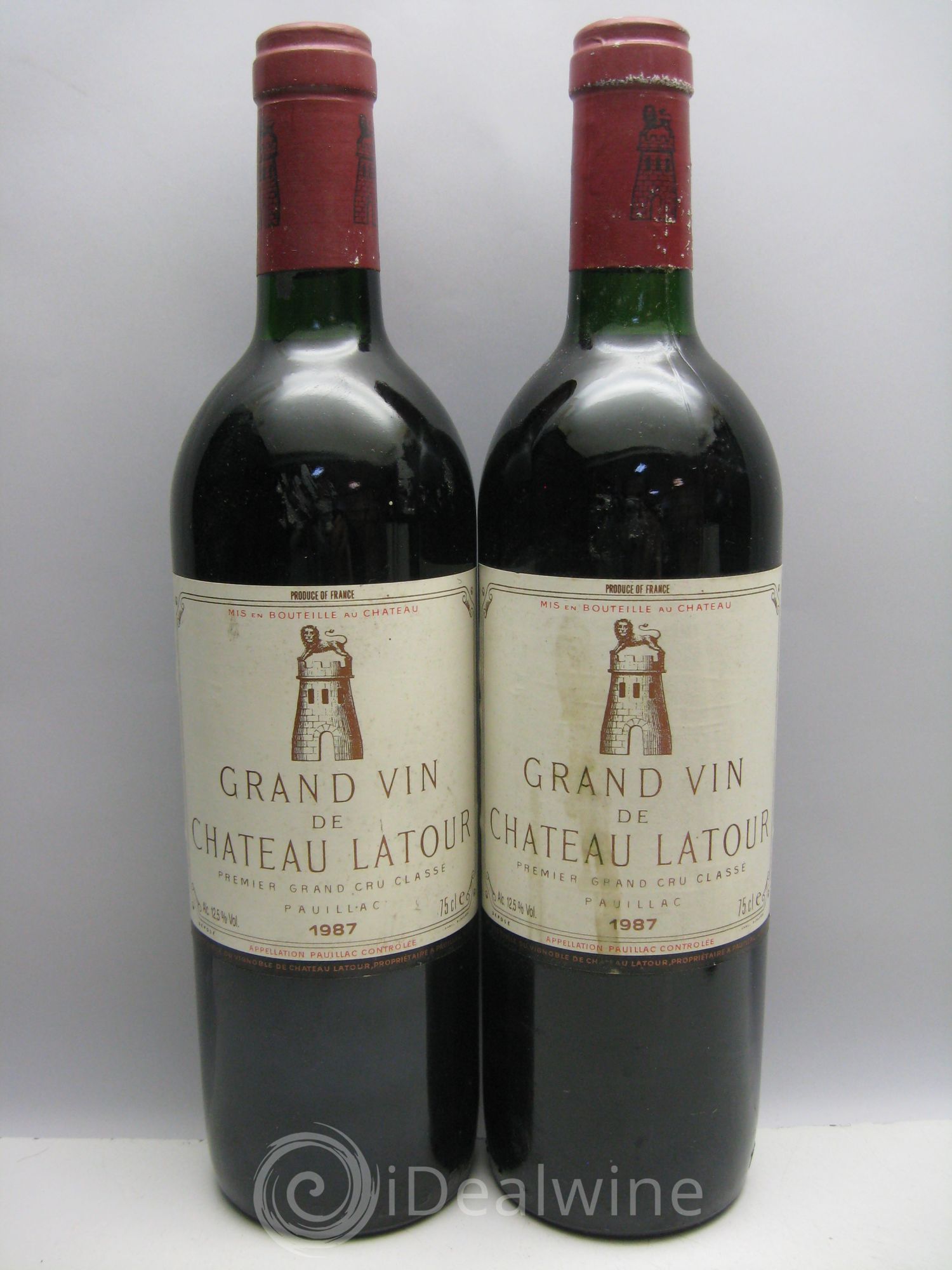 Château Latour 1er Grand Cru Classé 1987 - Lot de 12 bouteilles - 3