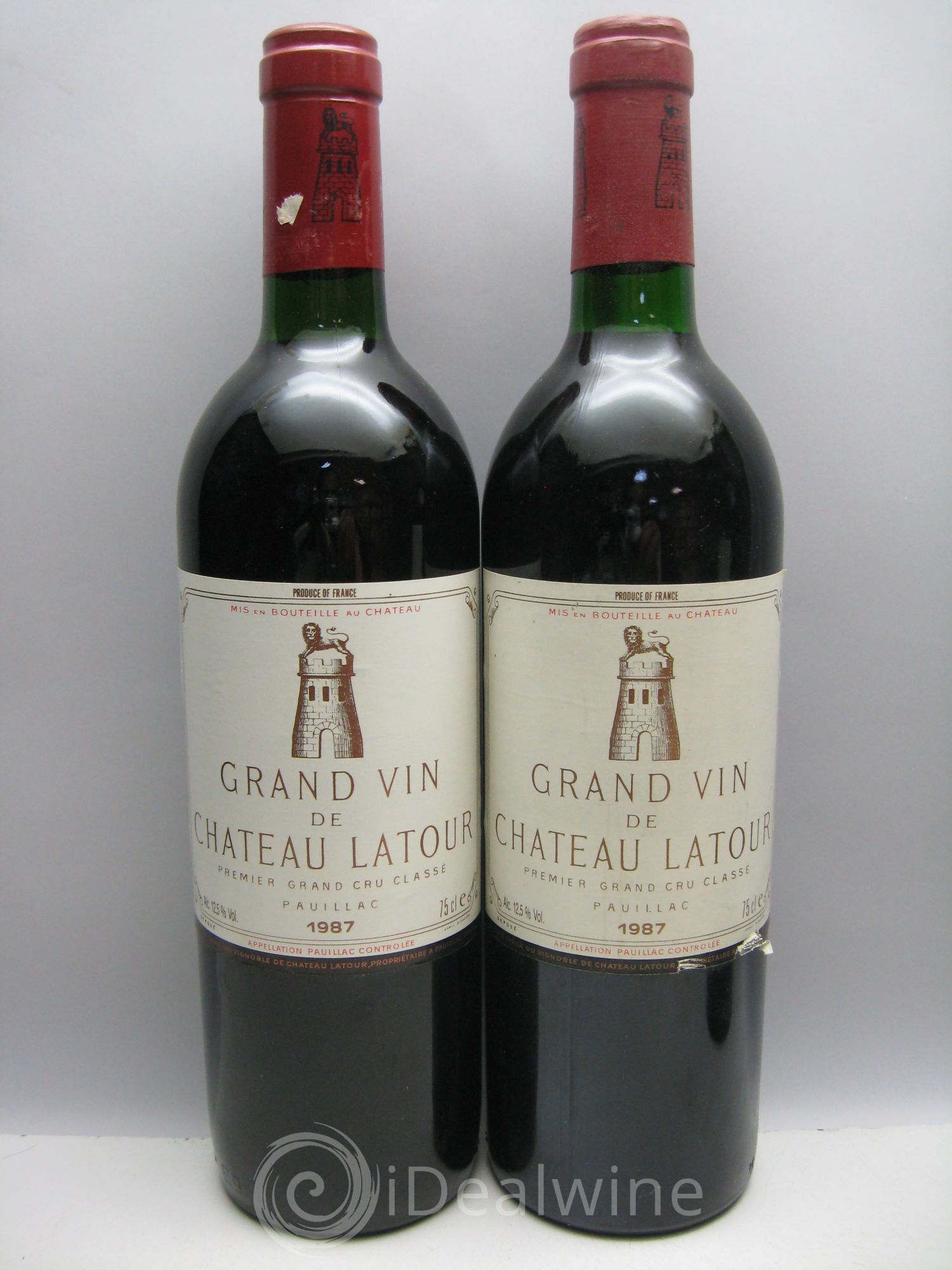 Château Latour 1er Grand Cru Classé 1987 - Lot de 12 bouteilles - 4