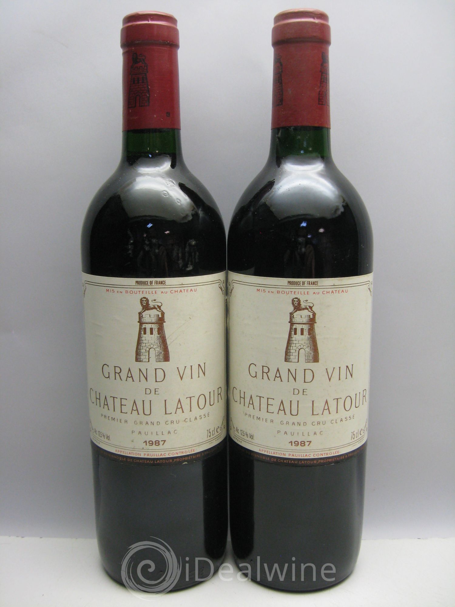 Château Latour 1er Grand Cru Classé 1987 - Lot de 12 bouteilles - 5