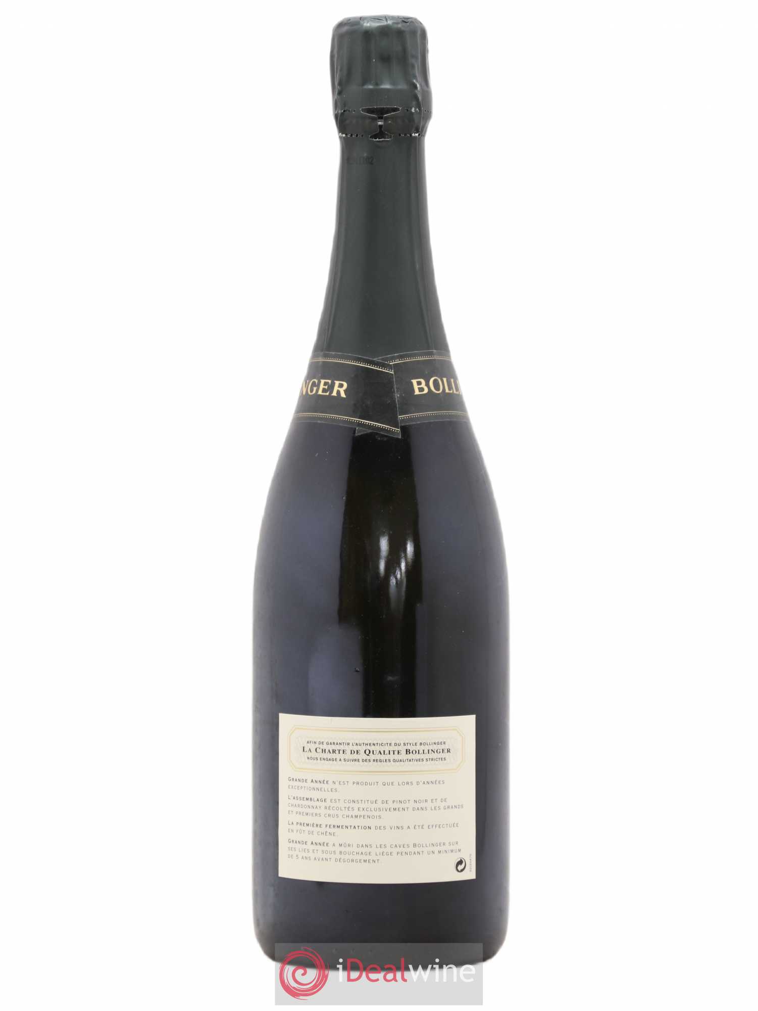 La Grande Année Brut Bollinger 1990 - Lot de 1 bouteille - 1