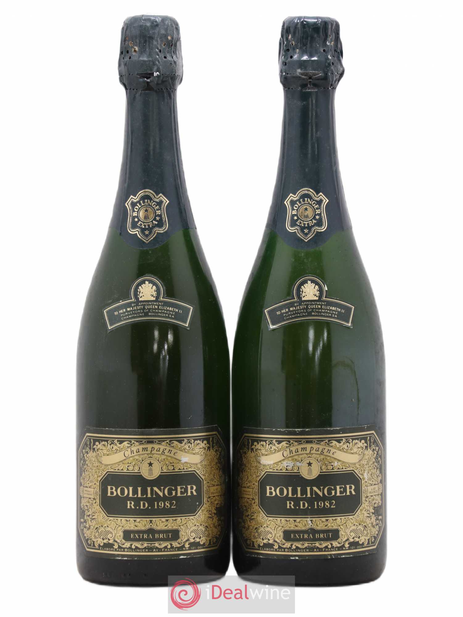 R.D. Extra-Brut Bollinger 1982 - Lot de 2 bouteilles - 0