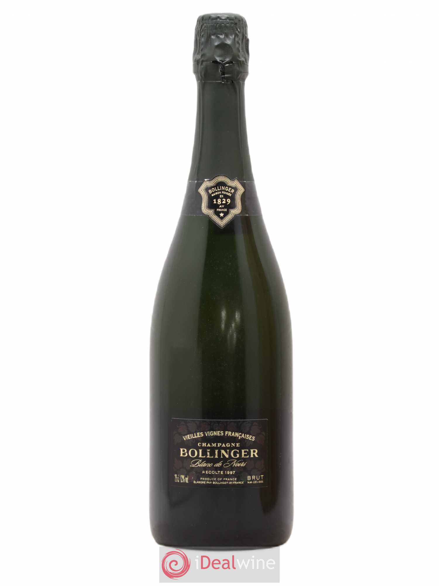 Brut Vieilles Vignes Françaises Bollinger 1997 - Lot de 1 bouteille - 1