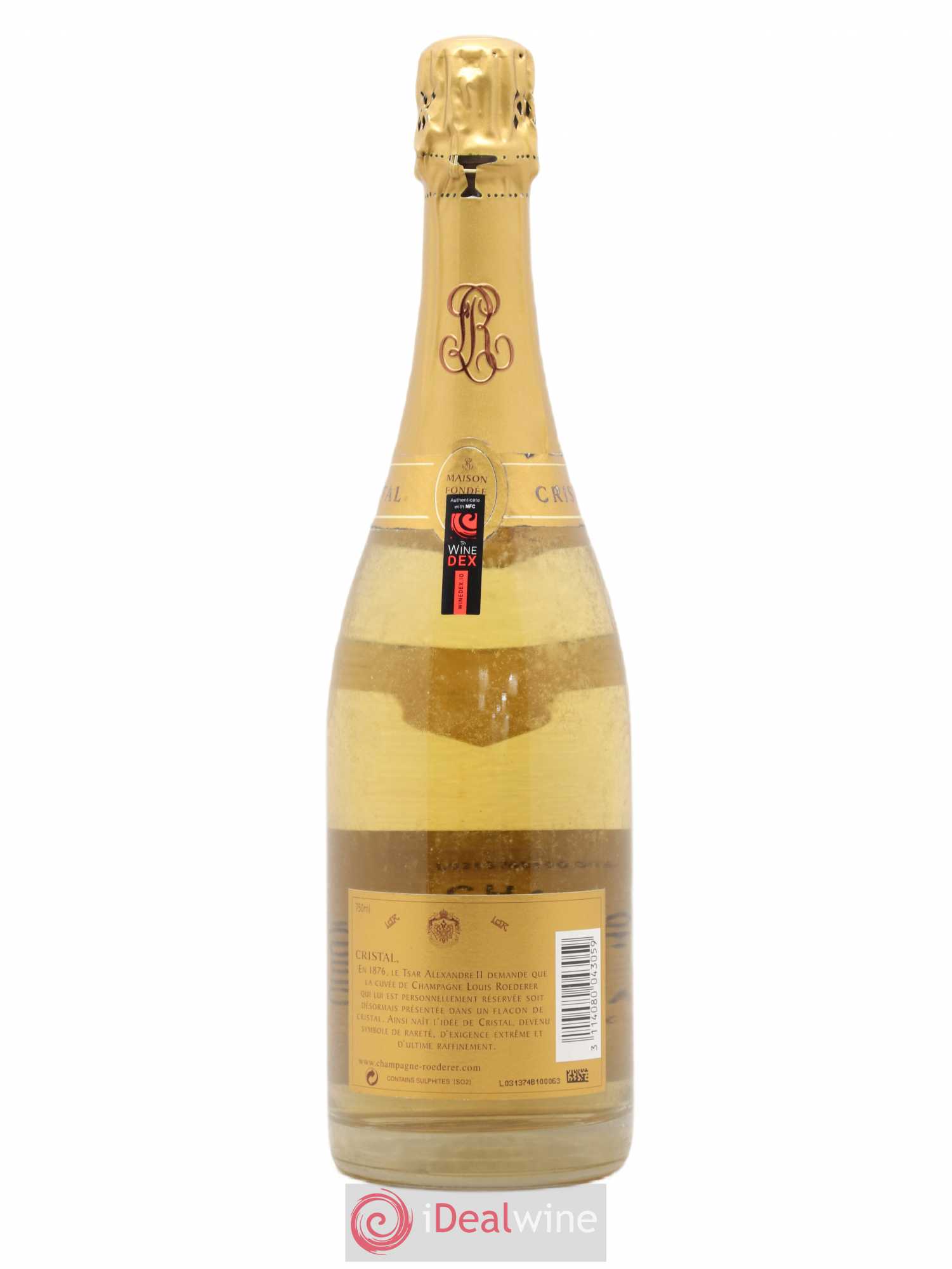 Cristal Louis Roederer 2002 - Lot de 1 bouteille - 1