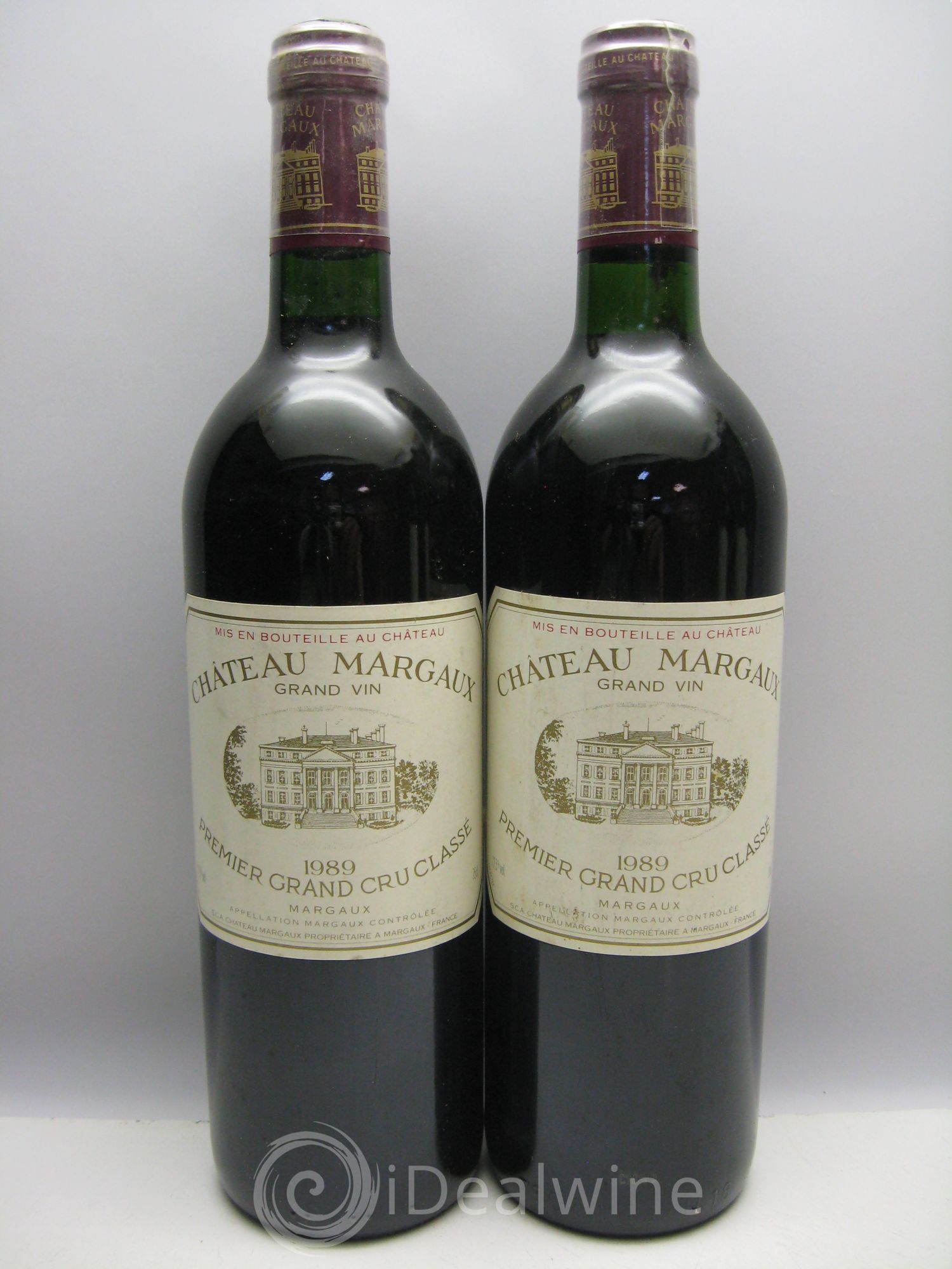 Château Margaux 1er Grand Cru Classé 1989 - Lot de 6 bouteilles - 1
