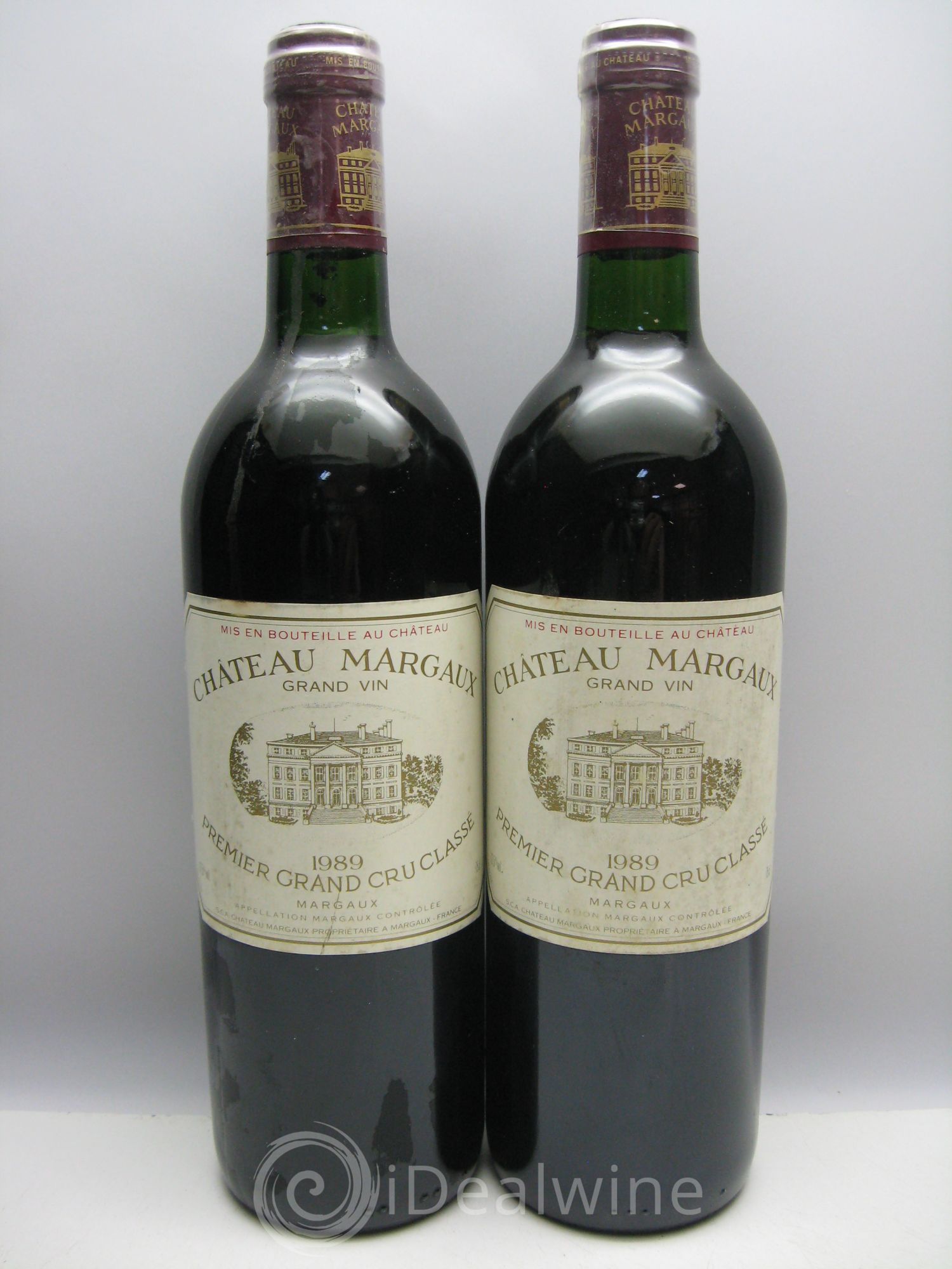 Château Margaux 1er Grand Cru Classé 1989 - Lot de 6 bouteilles - 2