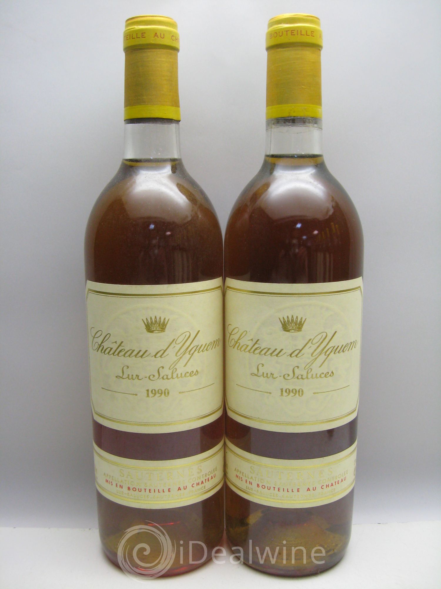 Château d' Yquem 1er Cru Classé Supérieur 1990 - Lotto di 12 bottiglie - 0