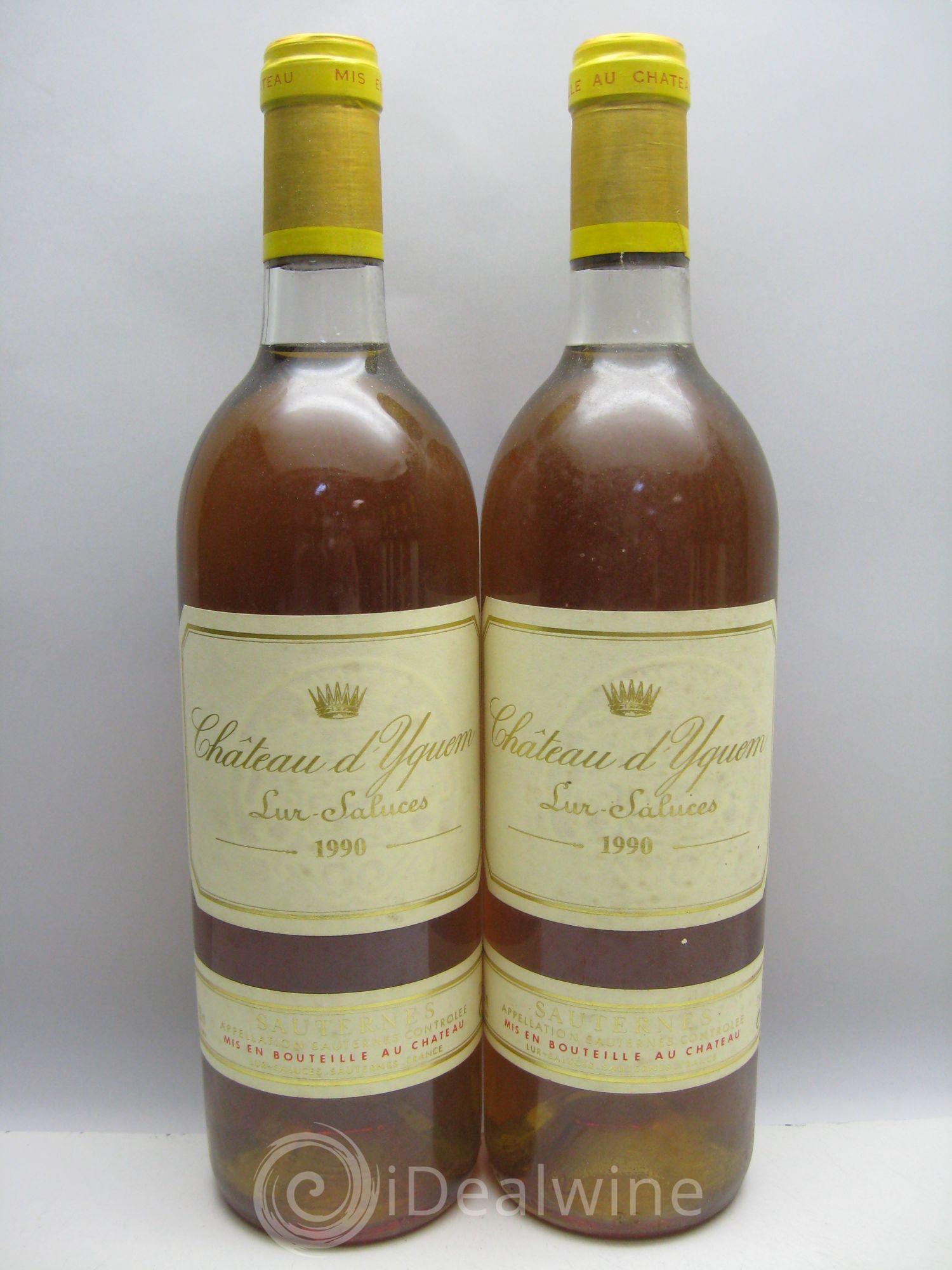 Château d' Yquem 1er Cru Classé Supérieur 1990 - Lotto di 12 bottiglie - 3