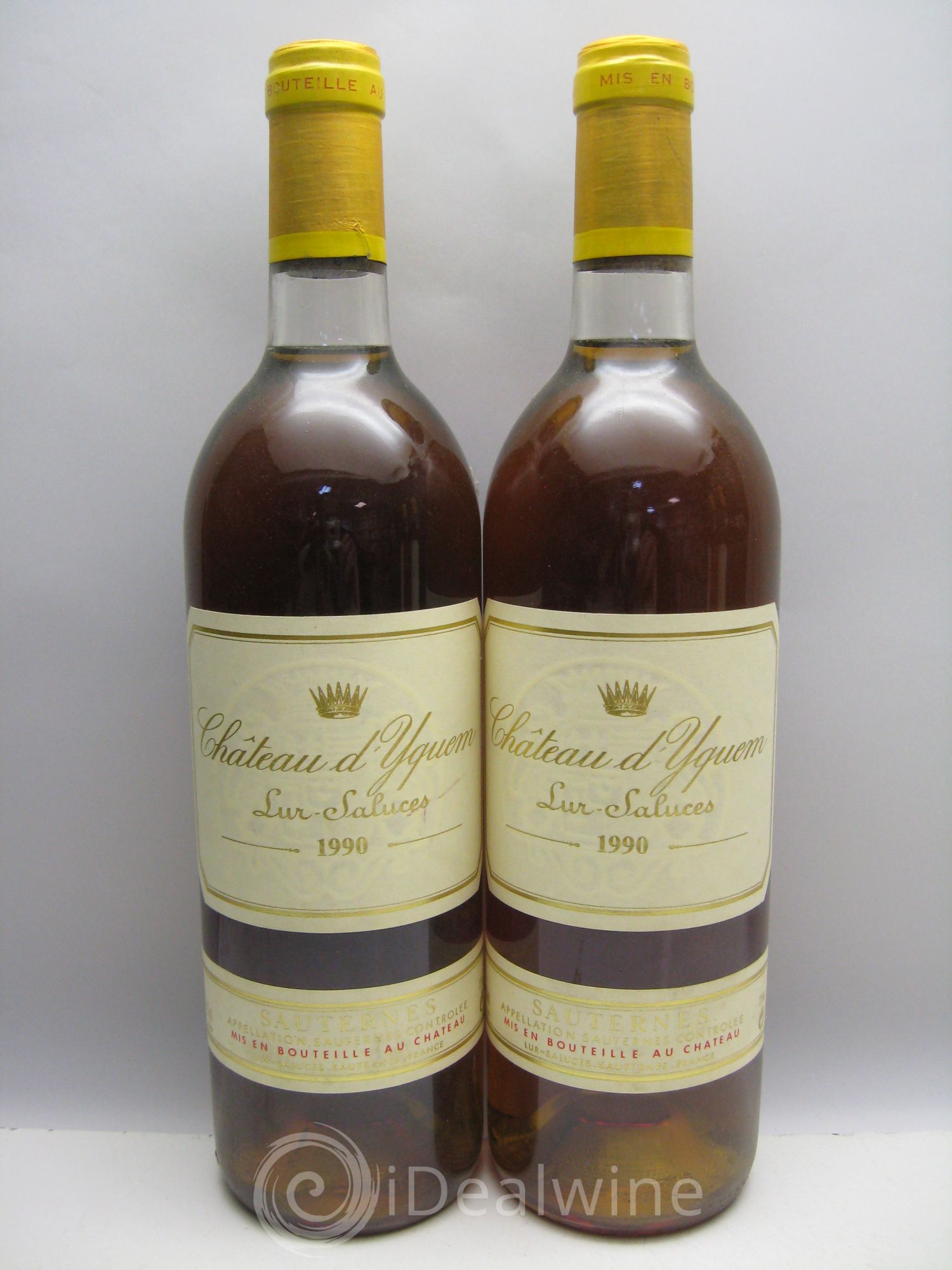 Château d' Yquem 1er Cru Classé Supérieur 1990 - Lotto di 12 bottiglie - 4