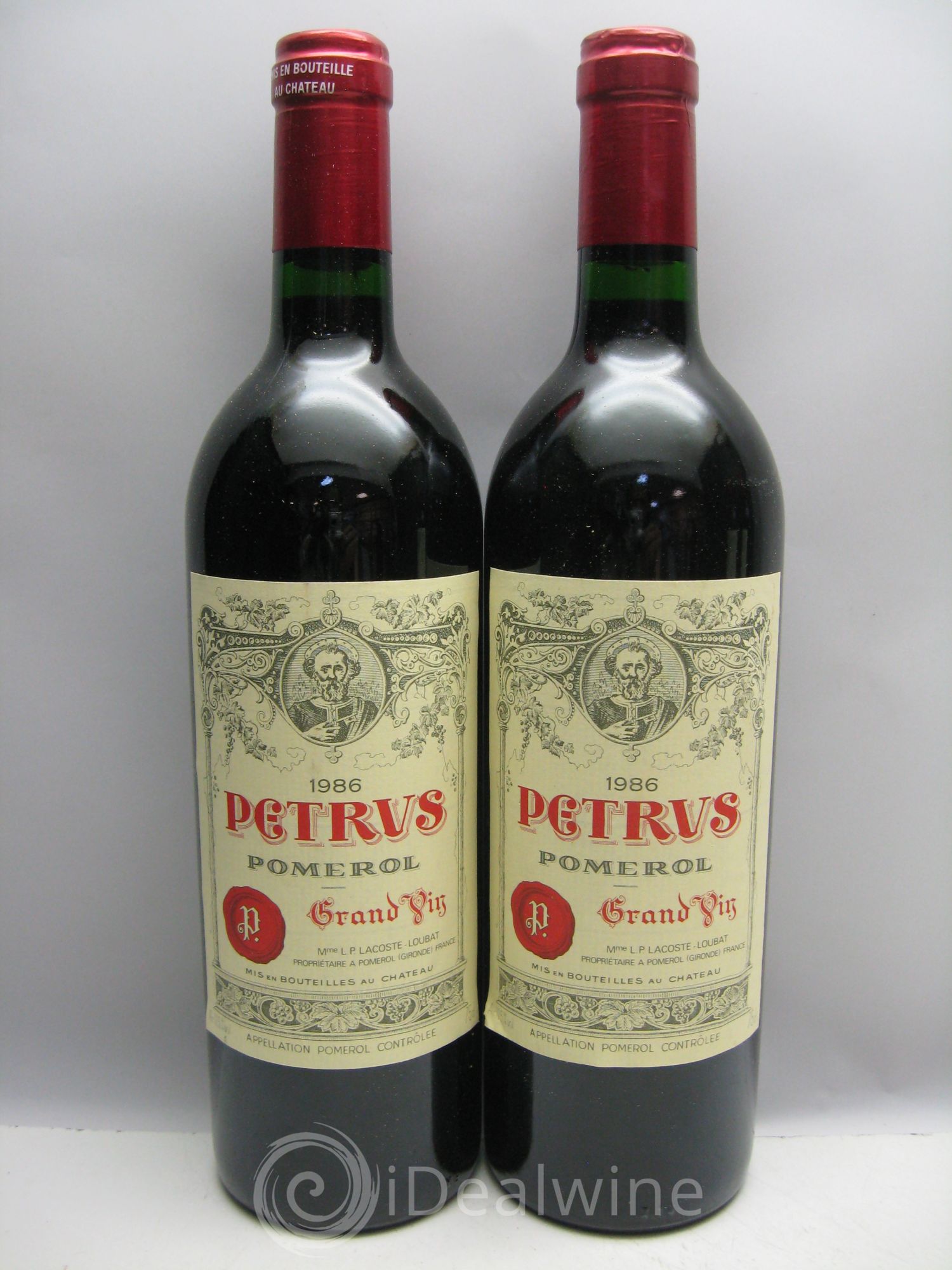 Petrus 1986 - Lot de 6 bouteilles - 1