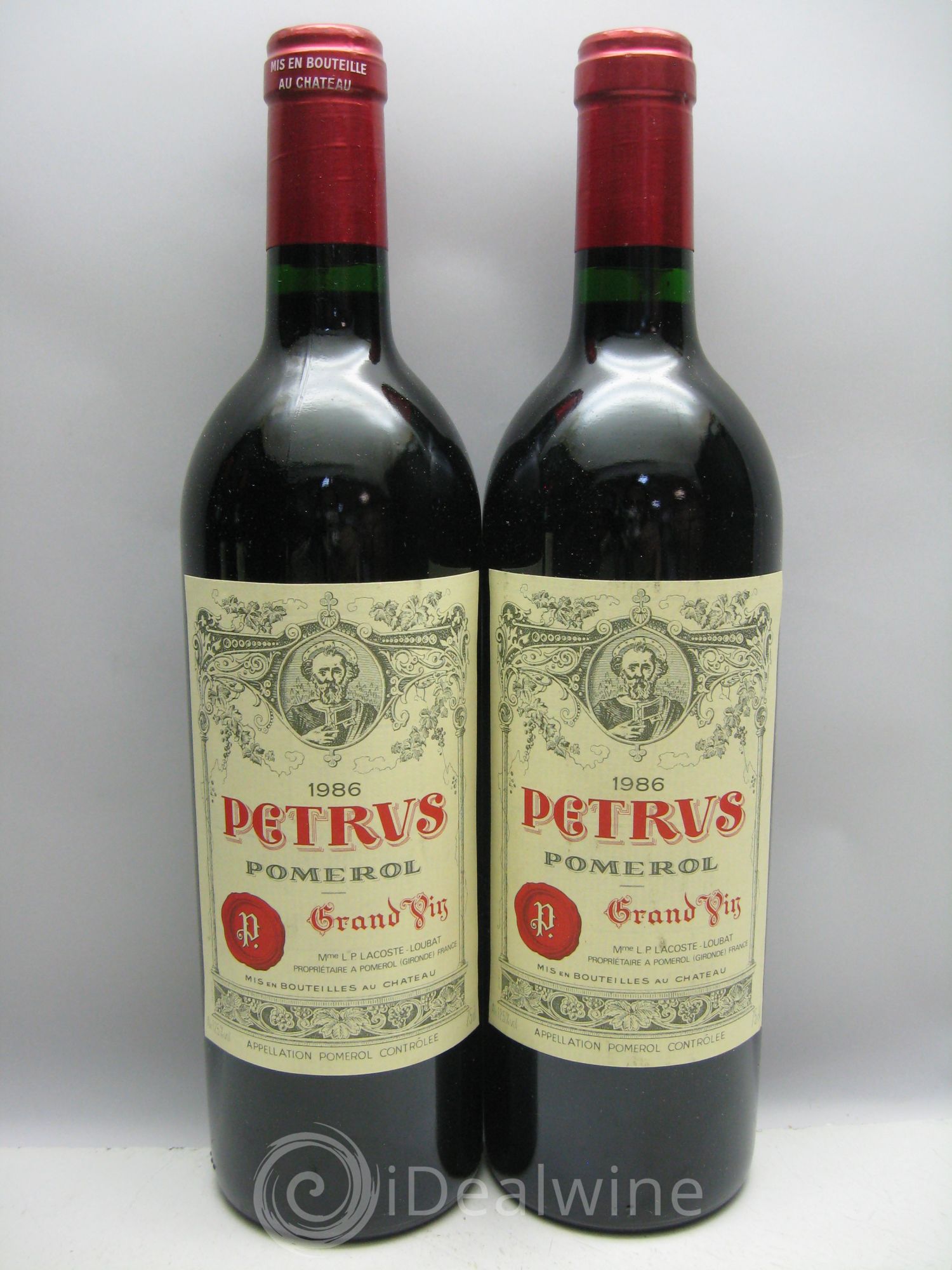 Petrus 1986 - Lot de 6 bouteilles - 2
