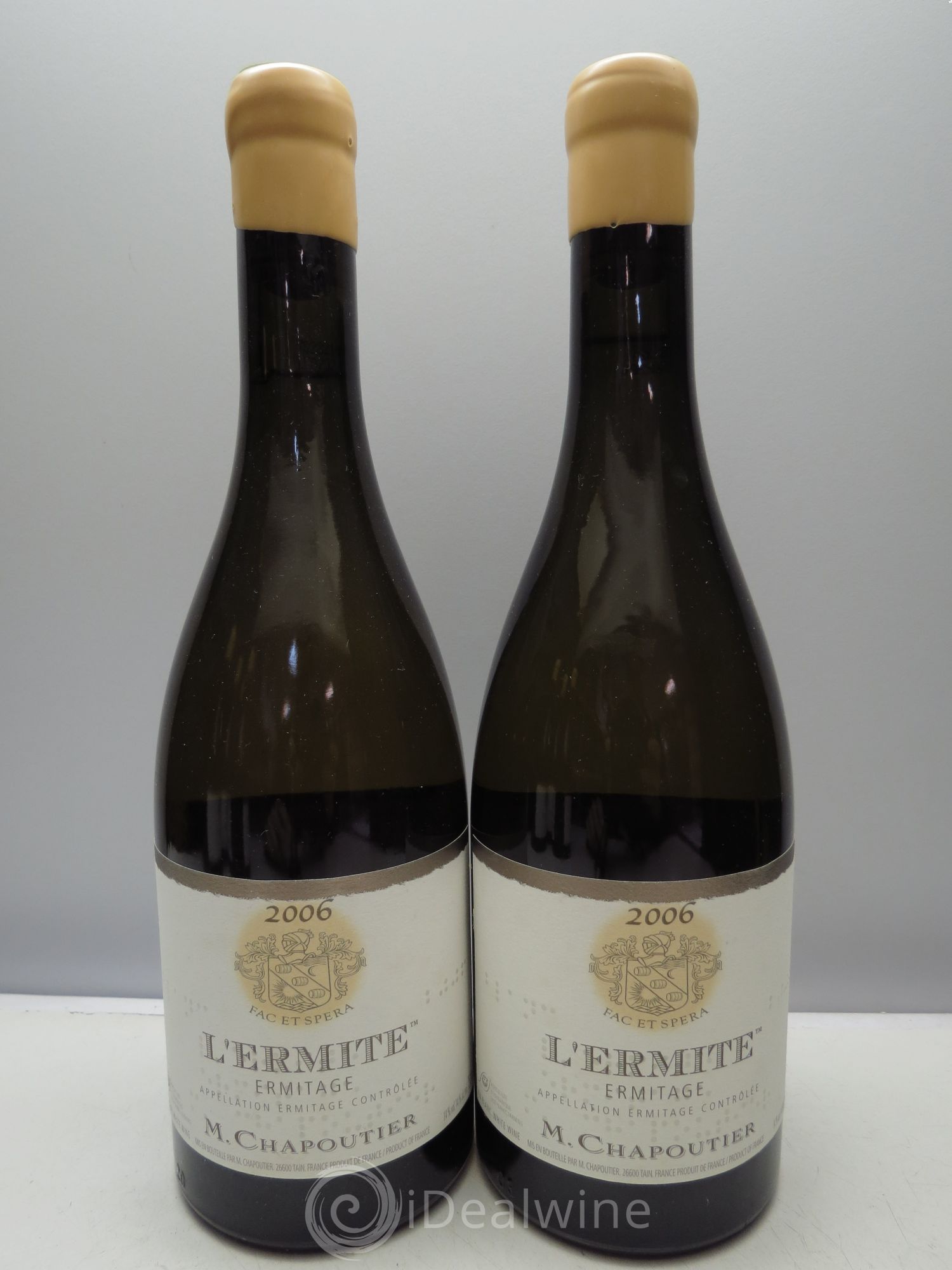 Hermitage Ermitage l'Ermite Chapoutier 2006 - Lot de 6 bouteilles - 1