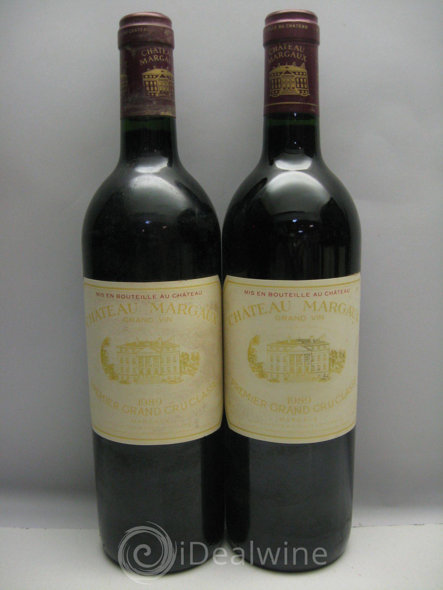 Château Margaux 1er Grand Cru Classé 1989 - Lot de 12 bouteilles - 0
