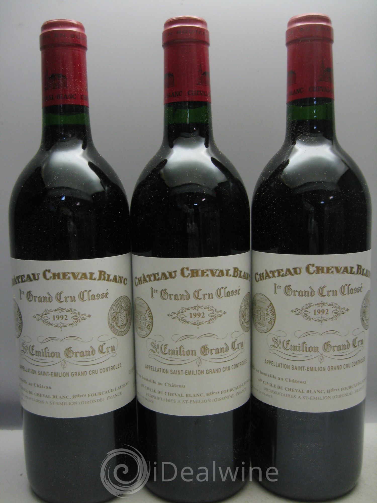 Château Cheval Blanc 1er Grand Cru Classé A 1992 - Lot de 12 bouteilles - 3