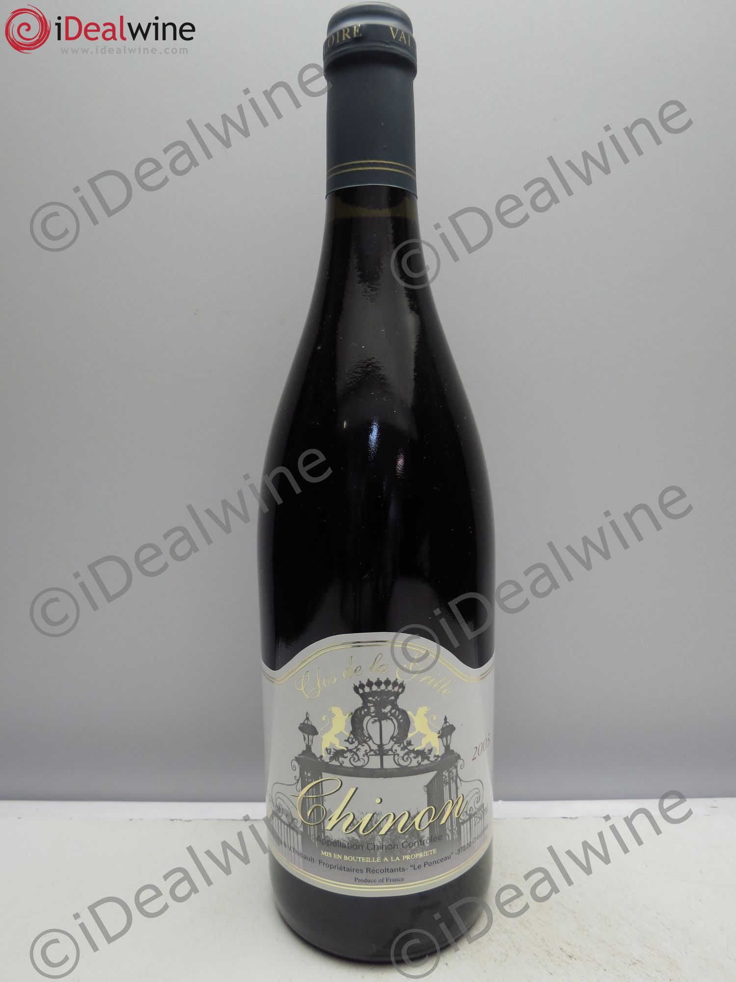 Chinon Clos de la Grille (sans prix de reserve / no reserve) 2005 - Posten von 1 Flasche - 0