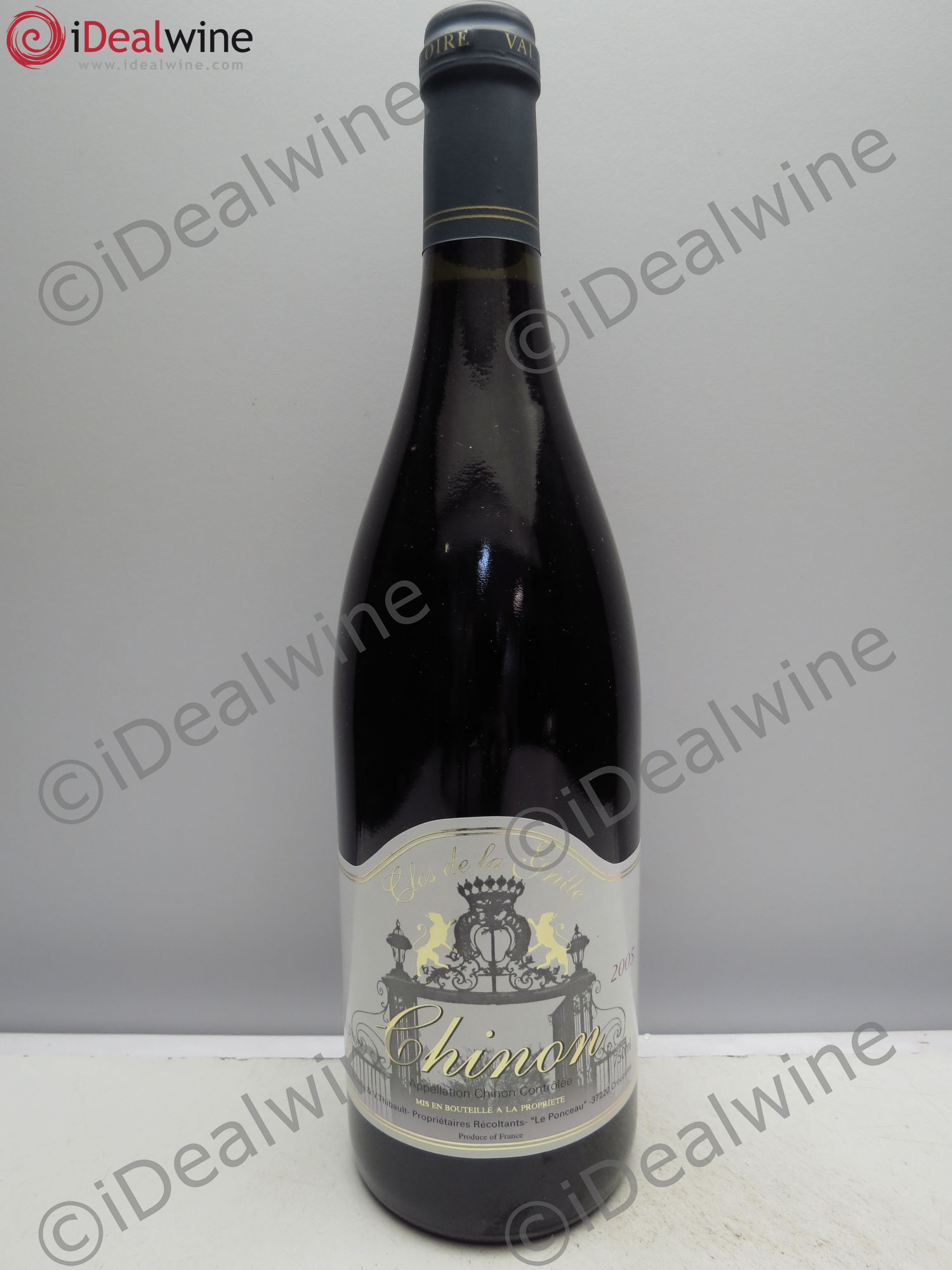 Chinon Clos de la Grille (sans prix de reserve/no reserve) 2005 - Posten von 1 Flasche - 0