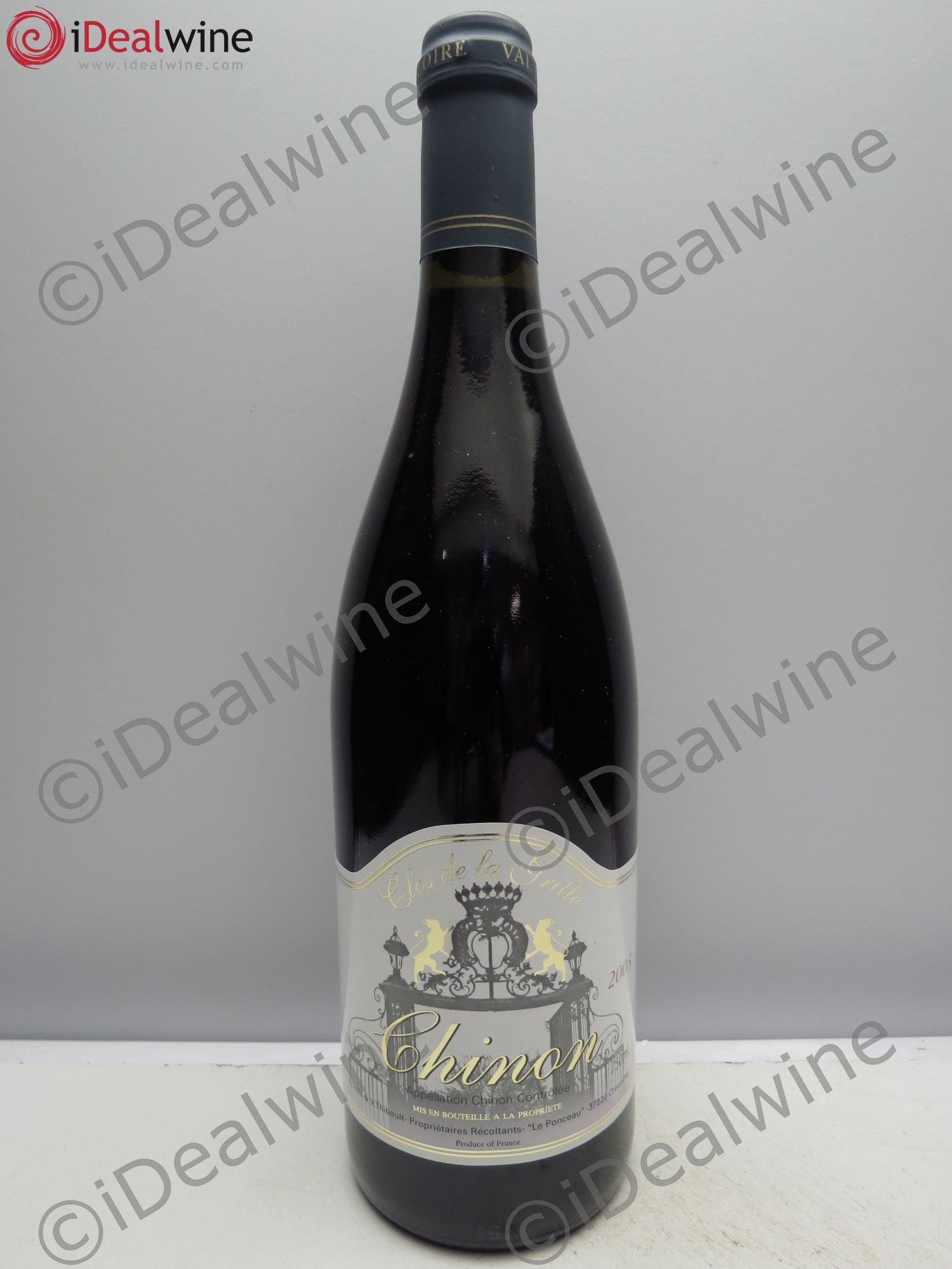 Chinon Clos de la Grille(sans prix de réserve / no reserve) 2005 - Posten von 1 Flasche - 0