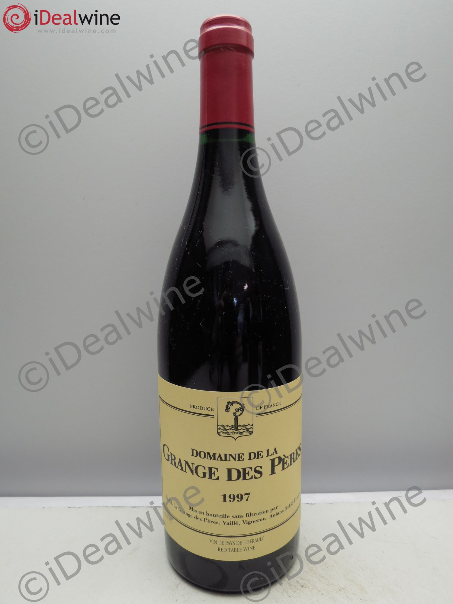 Pays d'Hérault Grange des Pères Laurent Vaillé (sans prix de réserve/no reserve) 1997 - Lotto di 1 bottiglia - 0