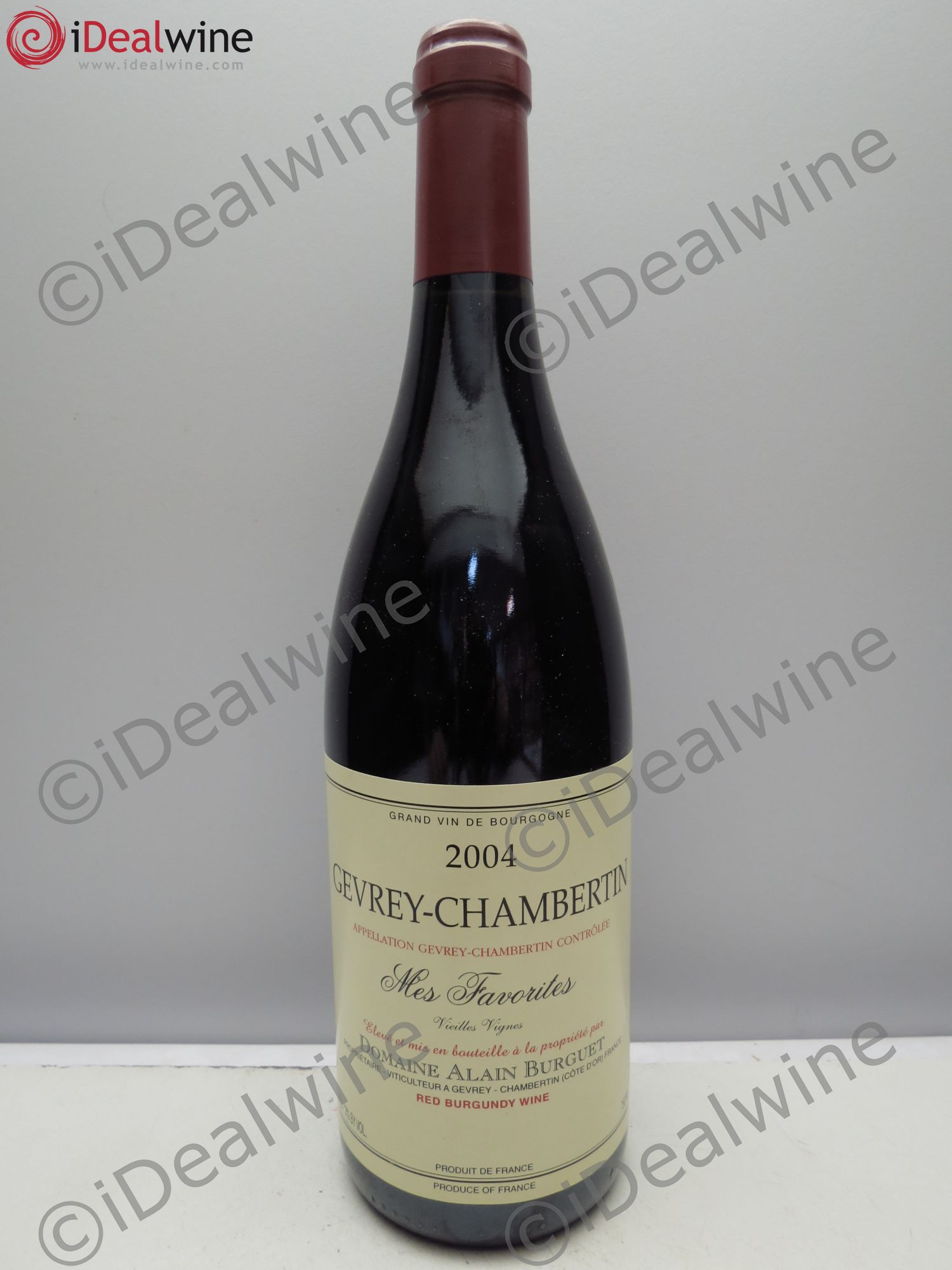 Gevrey-Chambertin "Mes Favorites" Vieilles Vignes" (sans prix de réserve / no reserve) 2004 - Posten von 1 Flasche - 0