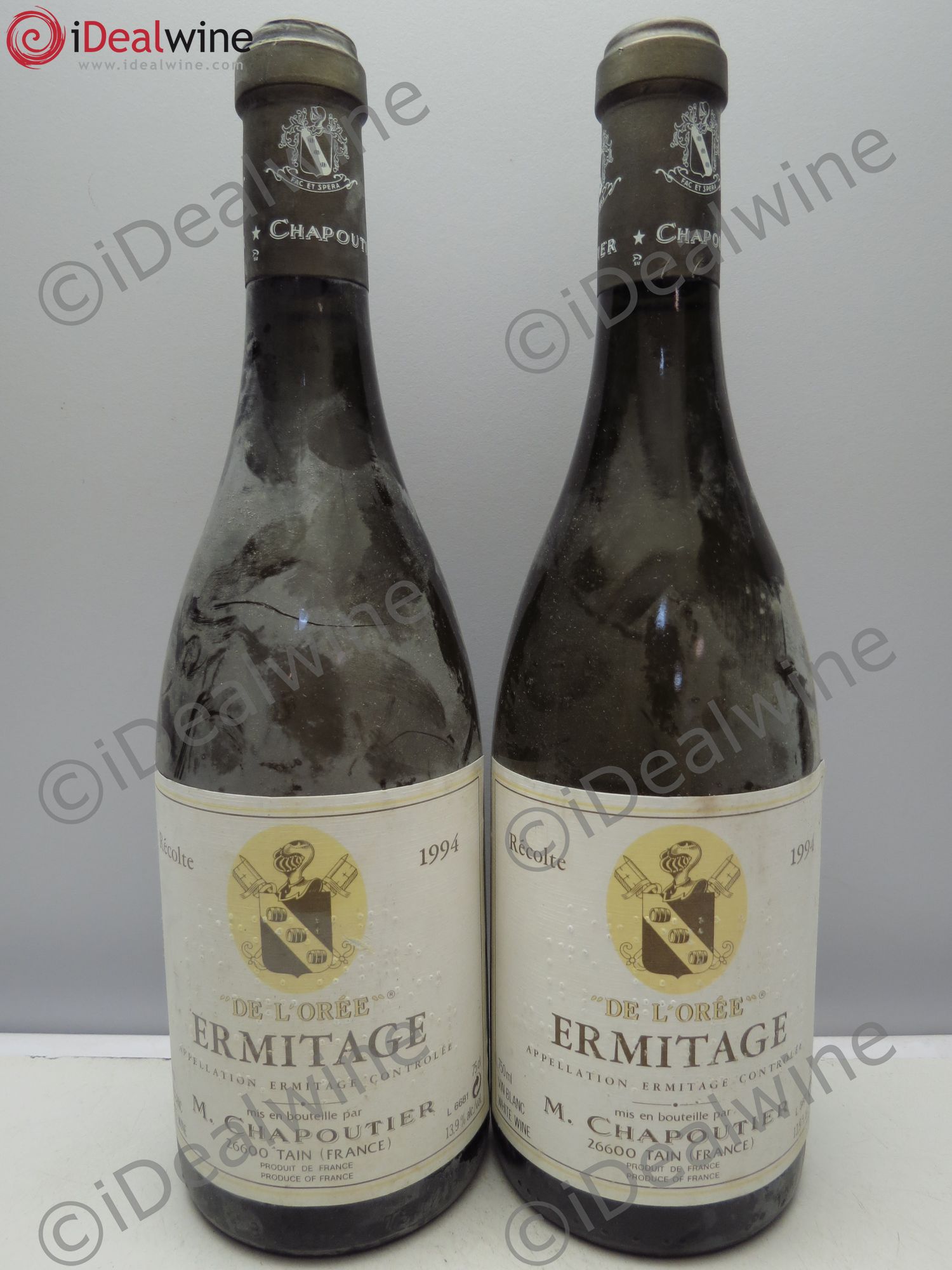 Hermitage Ermitage de l'Orée Chapoutier 1994 - Lot de 2 bouteilles - 0