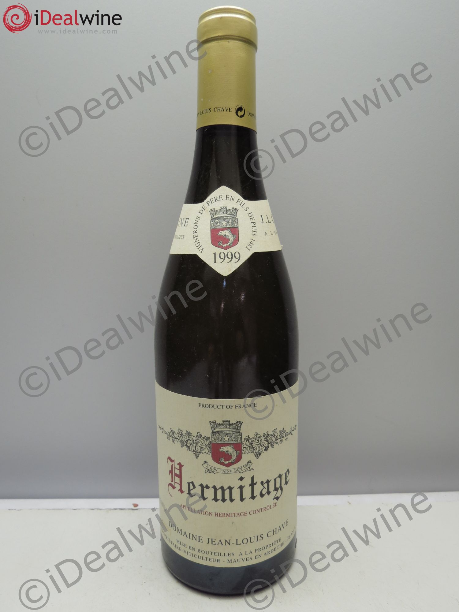 Hermitage Jean-Louis Chave (sans prix de réserve/no reserve) 1999 - Posten von 1 Flasche - 0