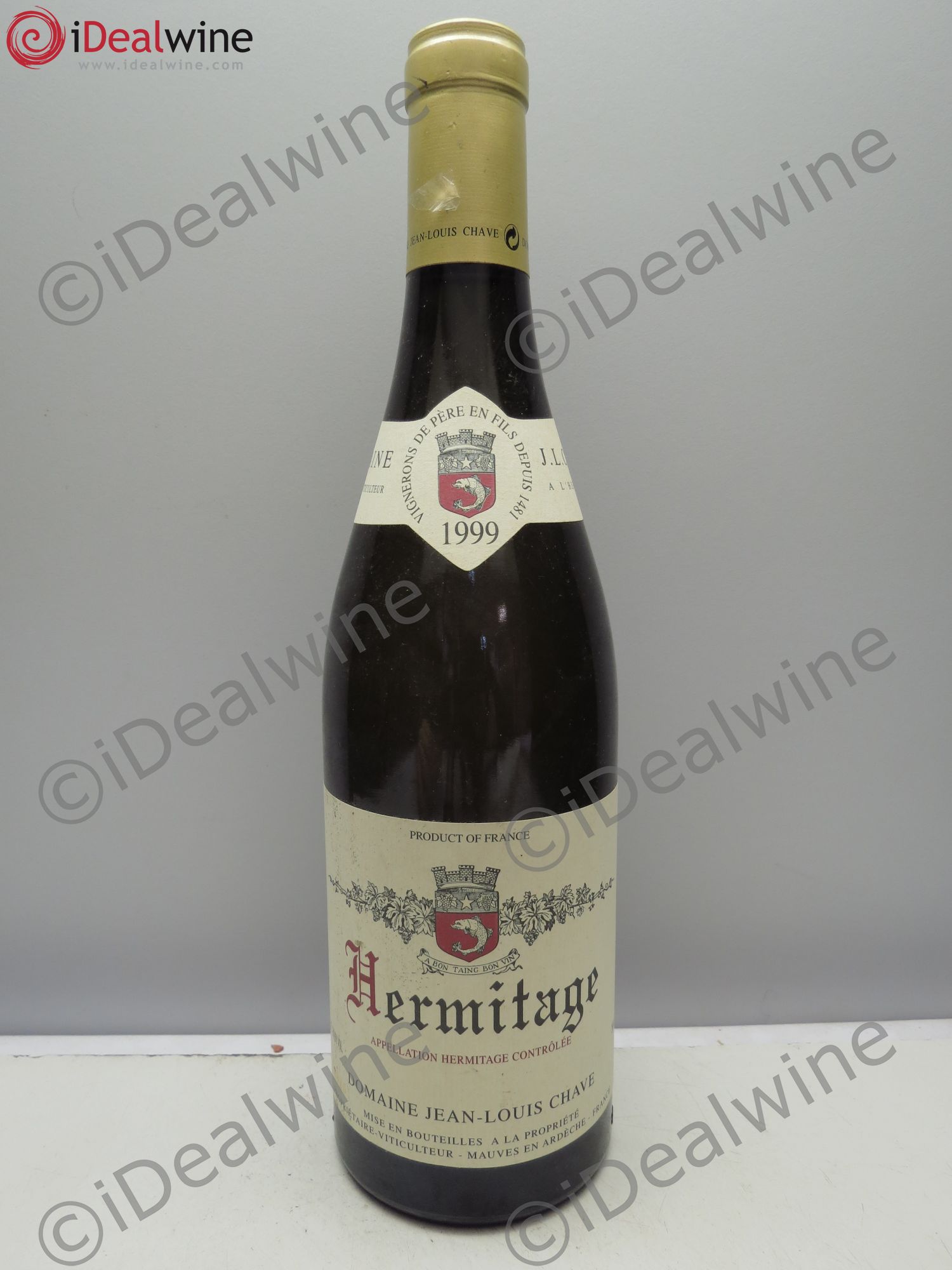 Hermitage Jean-Louis Chave 1999 - Lot de 1 bouteille - 0