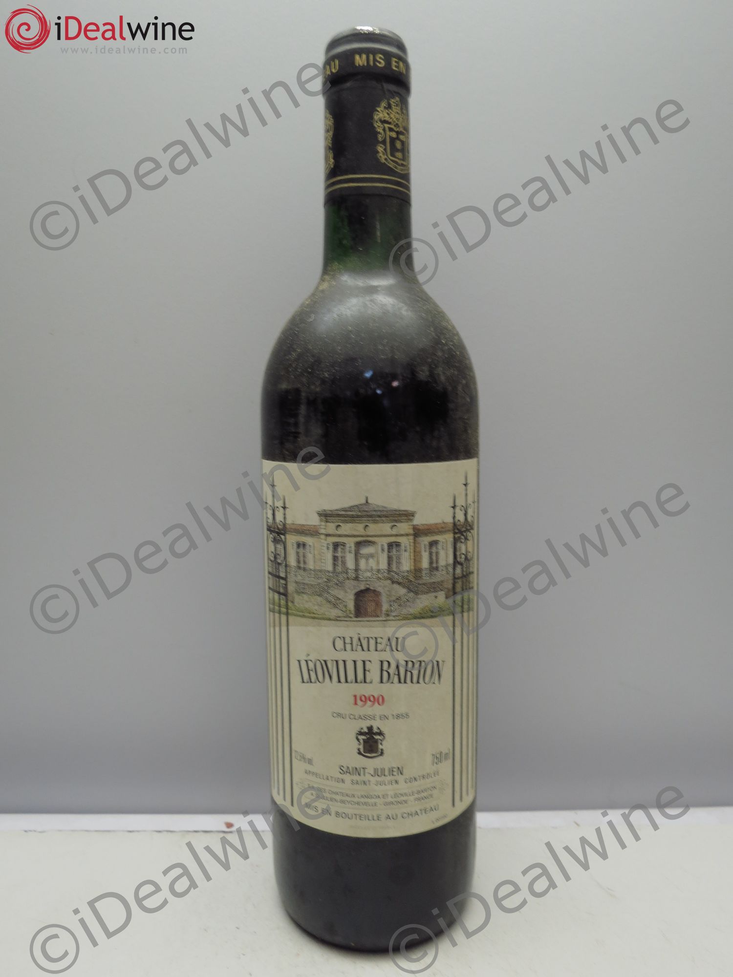 Château Léoville Barton 2ème Grand Cru Classé 1990 - Lot de 6 bouteilles - 0